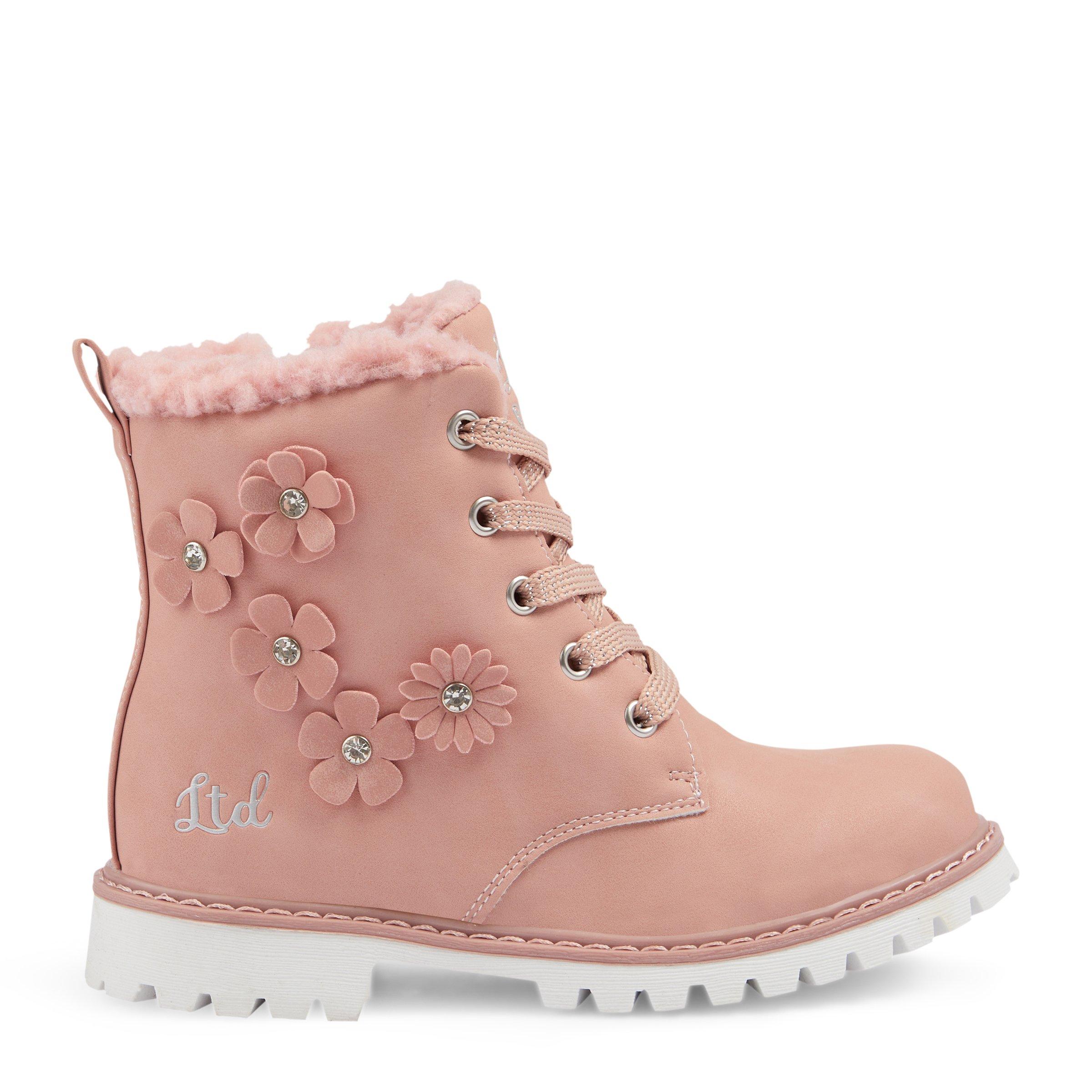 Kid Girl Flower Detail Boot (3088725) LTD Kids