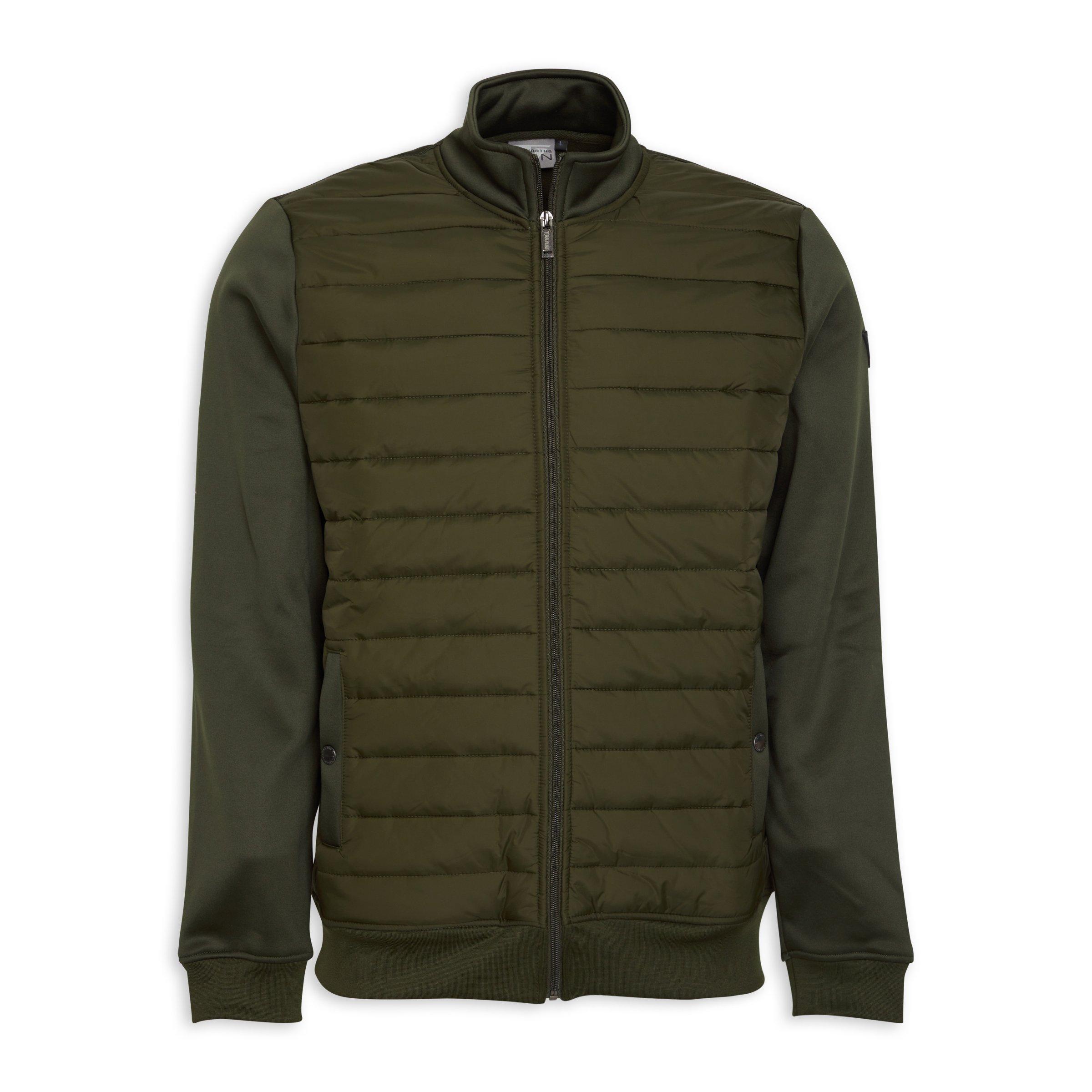 Green Zipthrough Jacket (3088766) Truworths Man