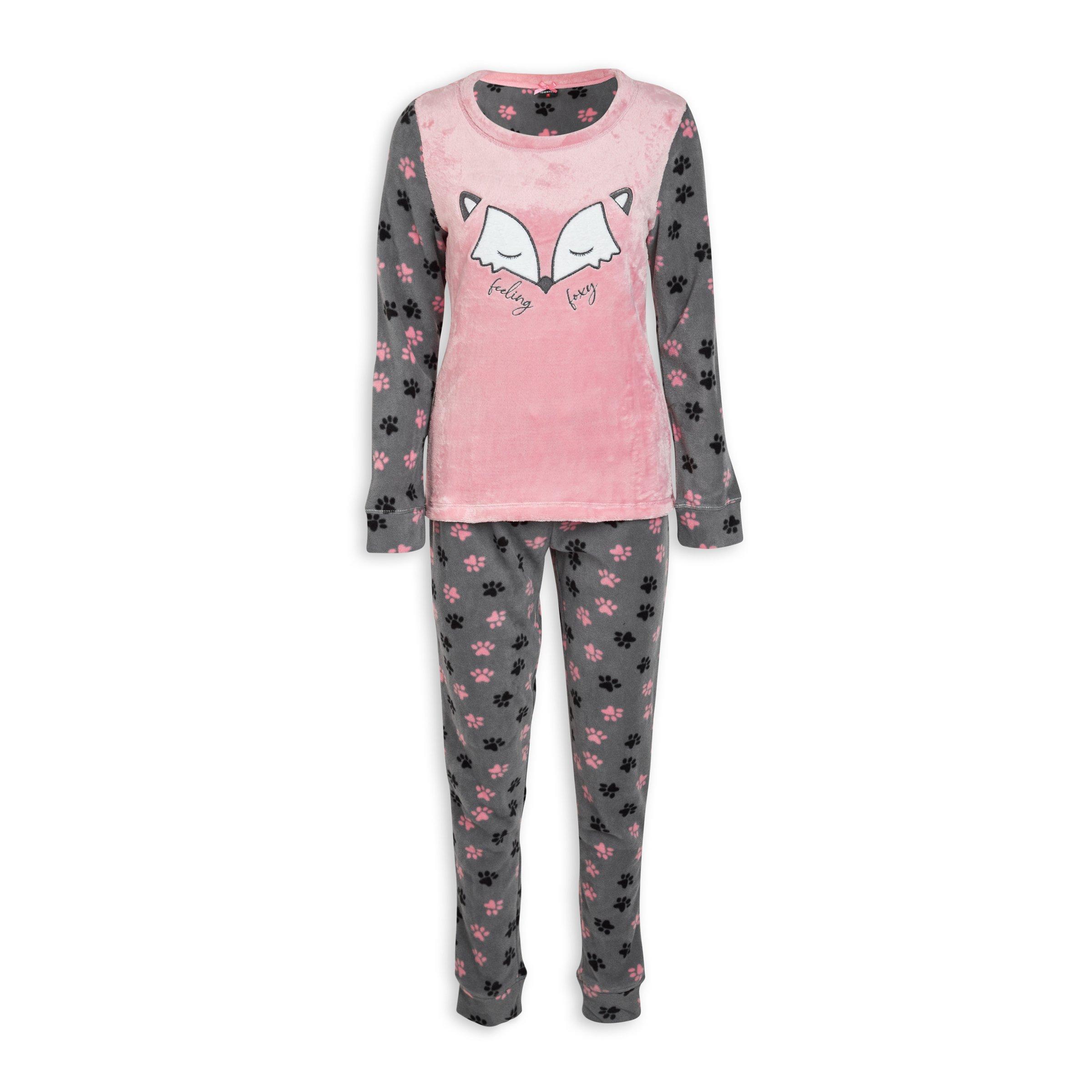 Colourblocked Fox Pyjama Set 3088771 Identity