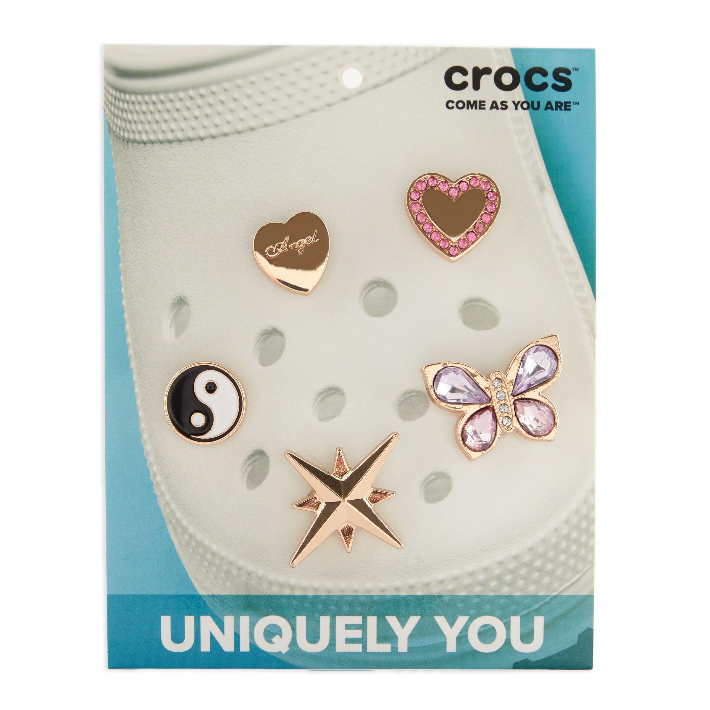 Girly Icon 5 Pack Jibbitz (3091489) Crocs