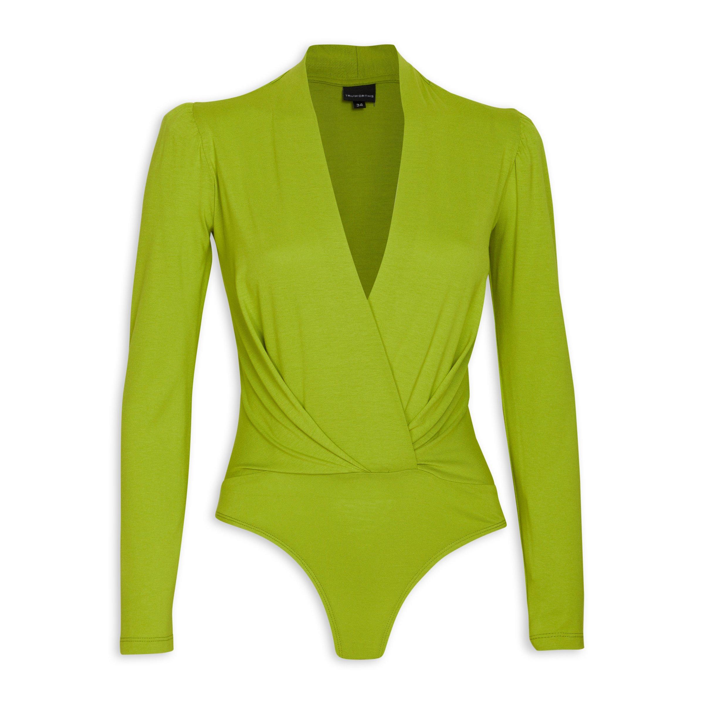 Green Wrap Bodysuit (3091815) Truworths