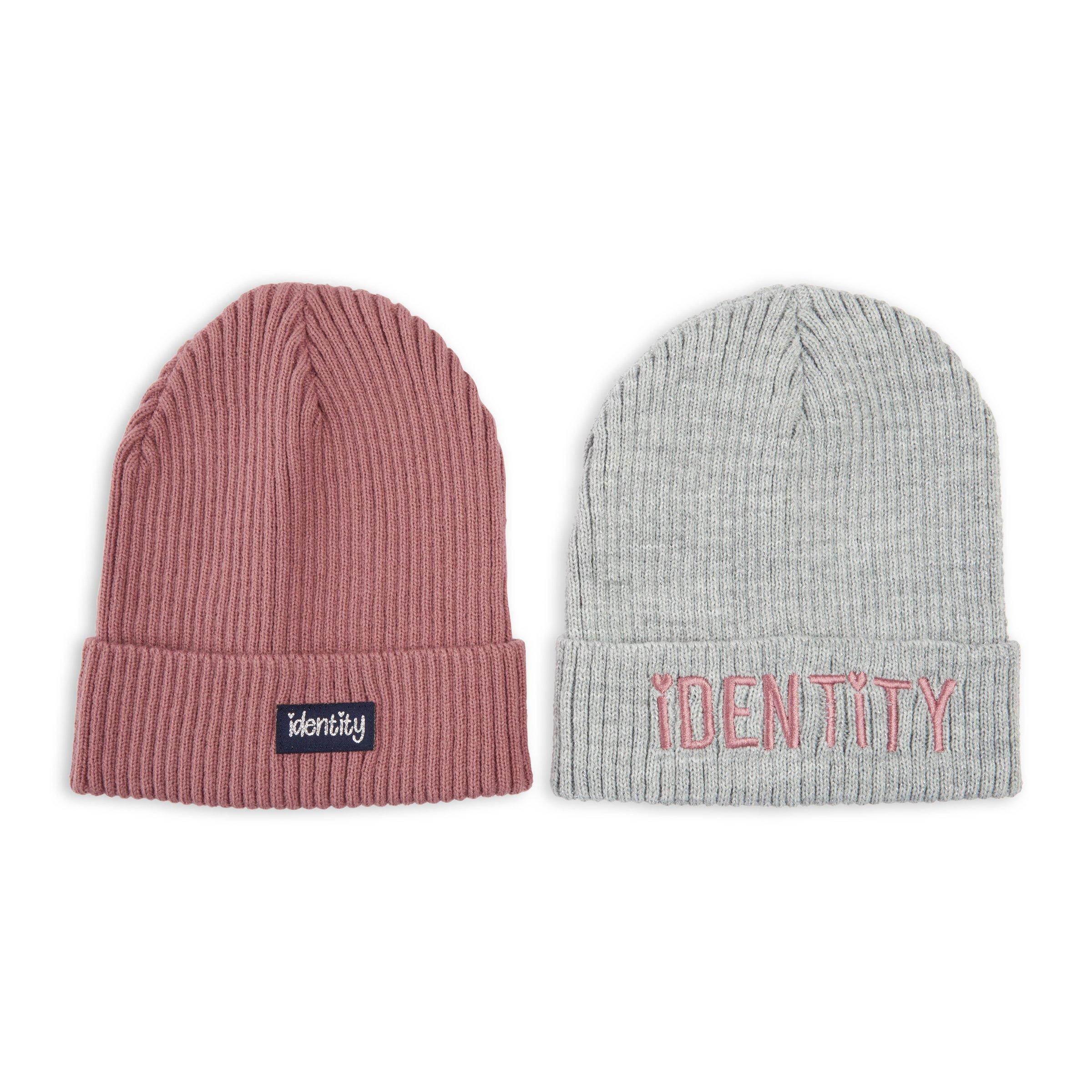 2pack Kid Girl Beanies (3092831) Identity