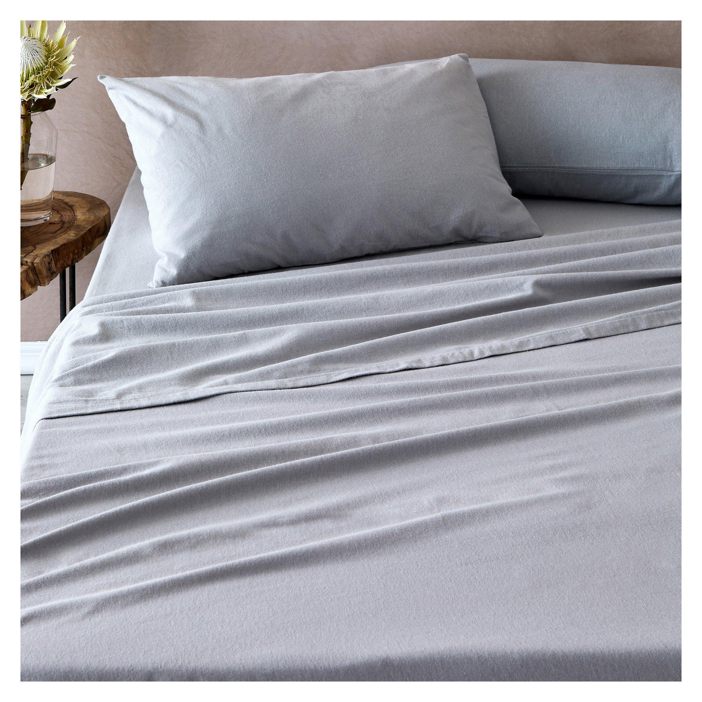 Charcoal Winter Flat Sheets (3093908) Loads of Living
