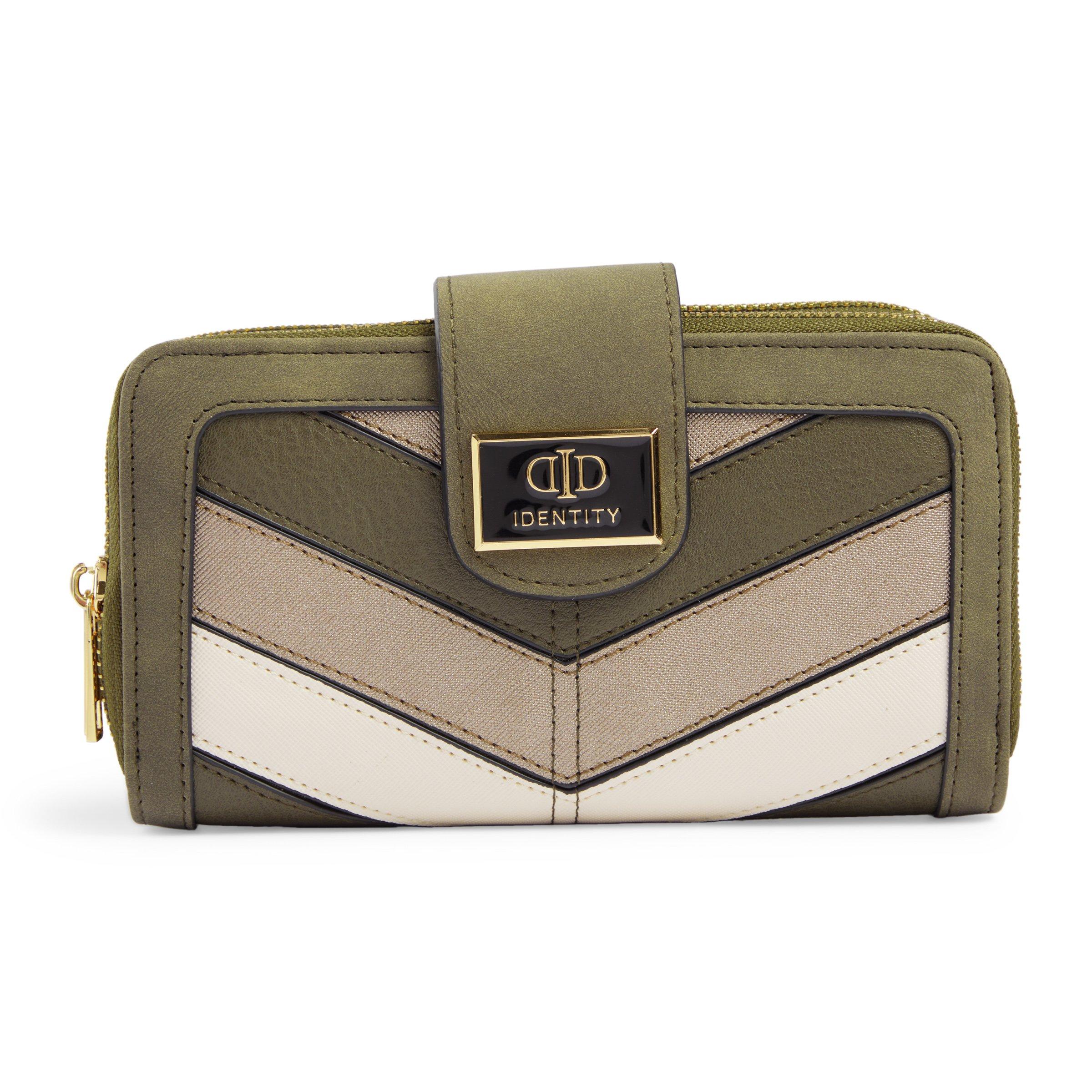 Green Zip Around Purse (3095347) Identity