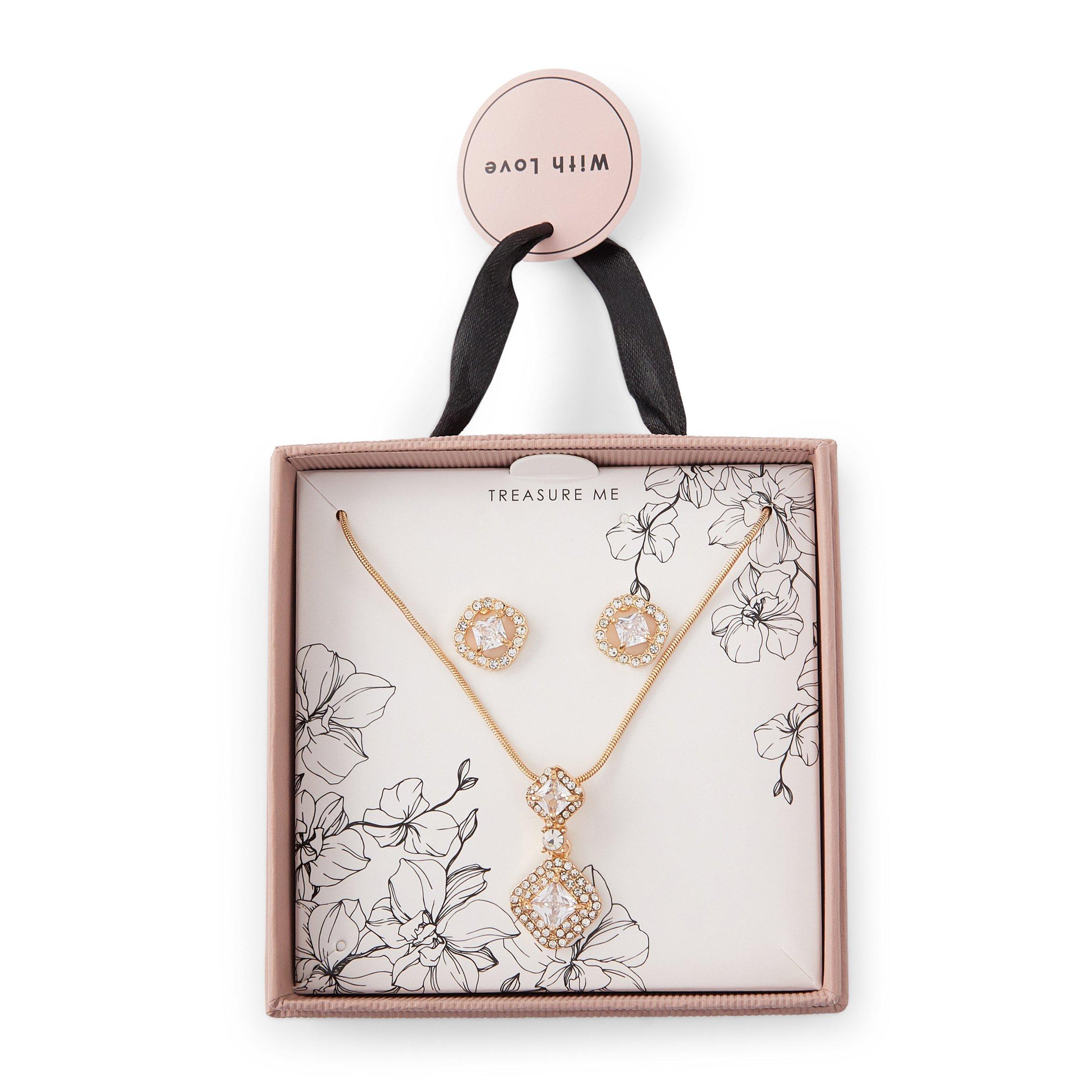 Gold Gifting Jewellery Set (3095967) Truworths