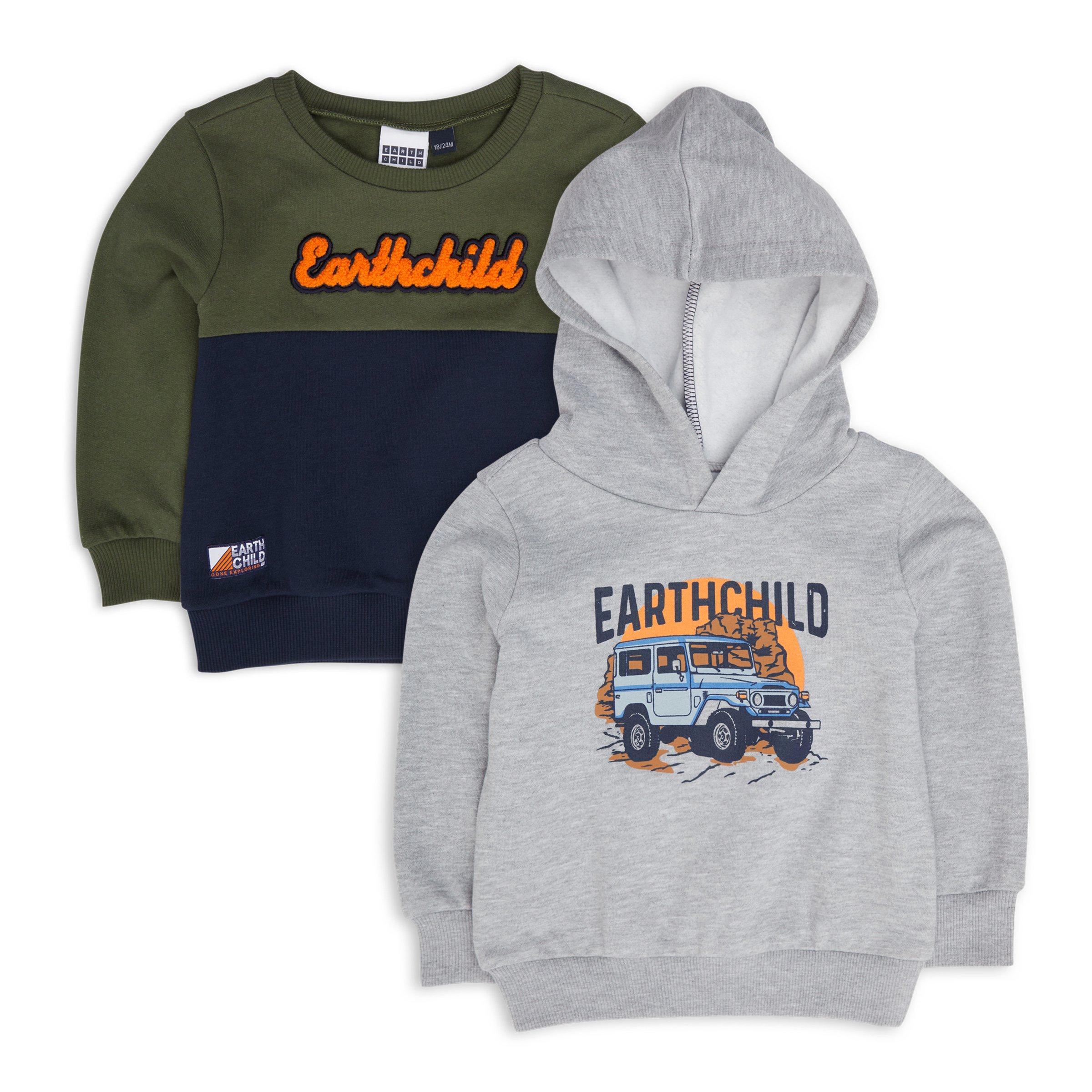 2pack Baby Boy Sweat Tops (3096523) Earthchild