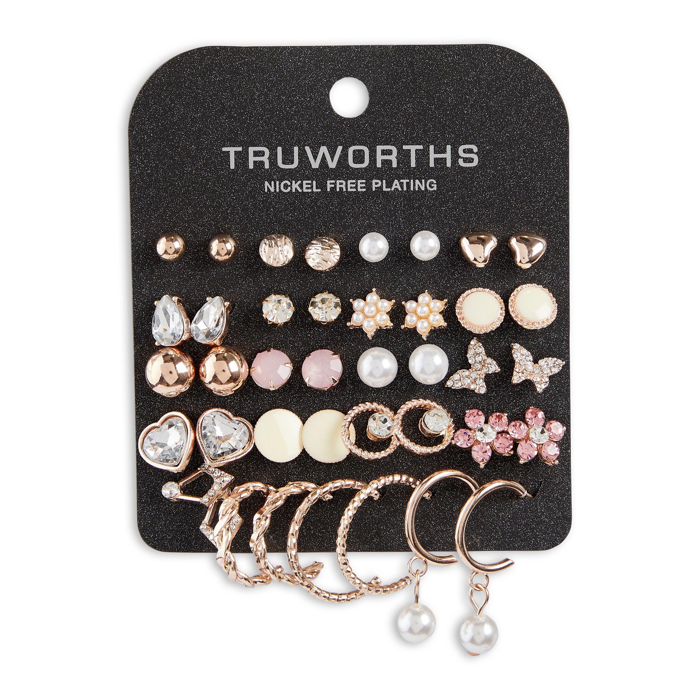 20pack Earrings (3097817) Truworths