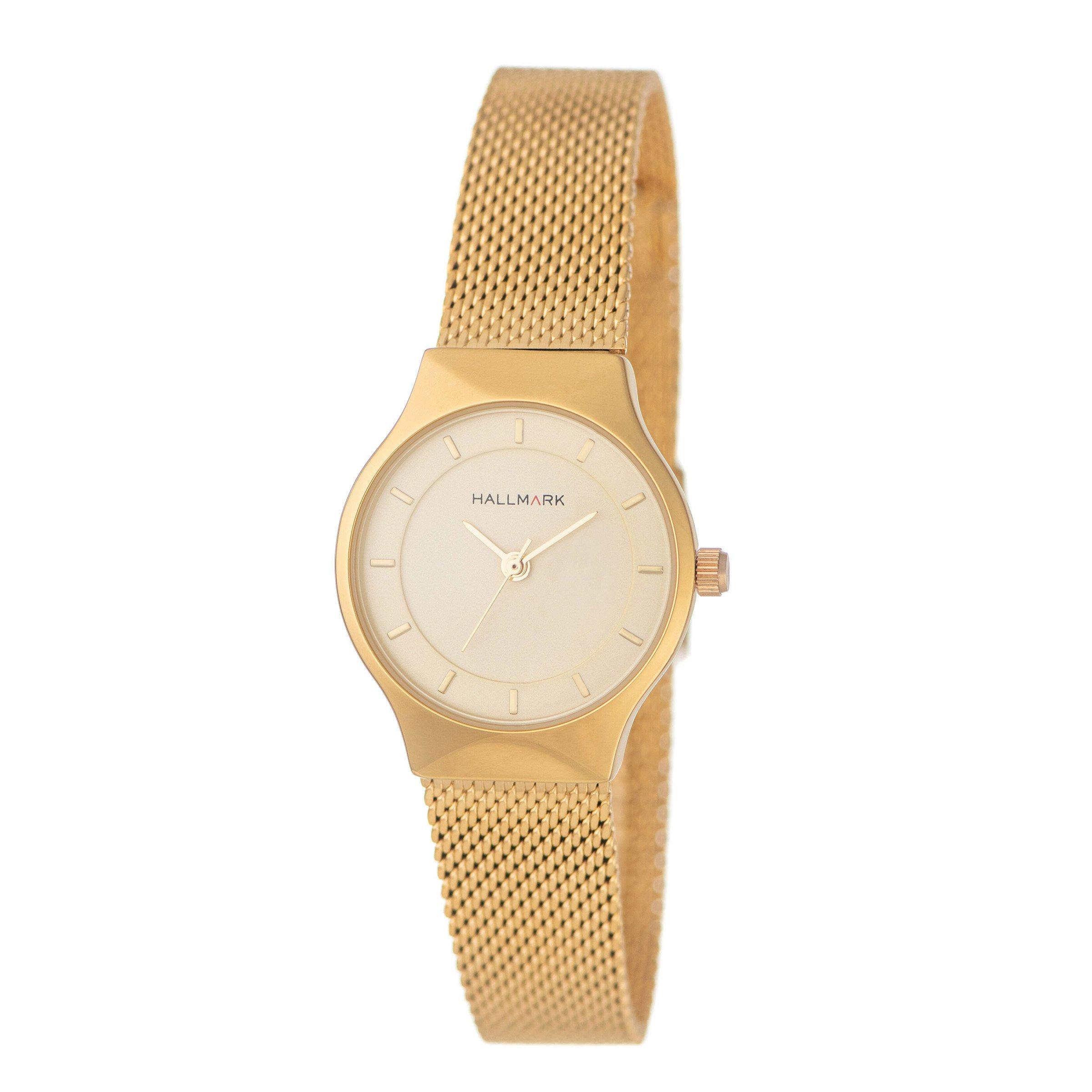 Gold Plated Mesh Watch (3098825) Hallmark