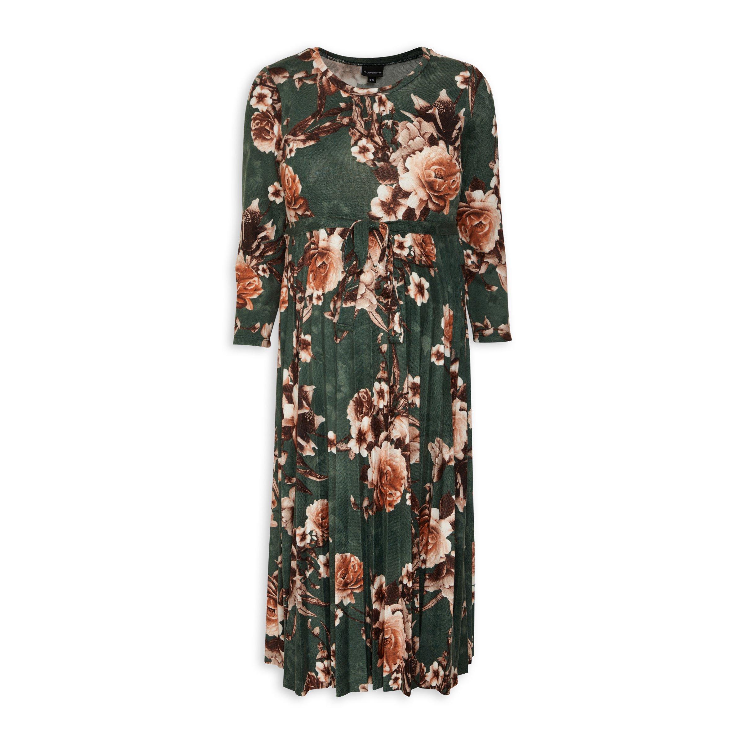 Truworths Floral Fit Flare Maternity Dress Truworths Co Za