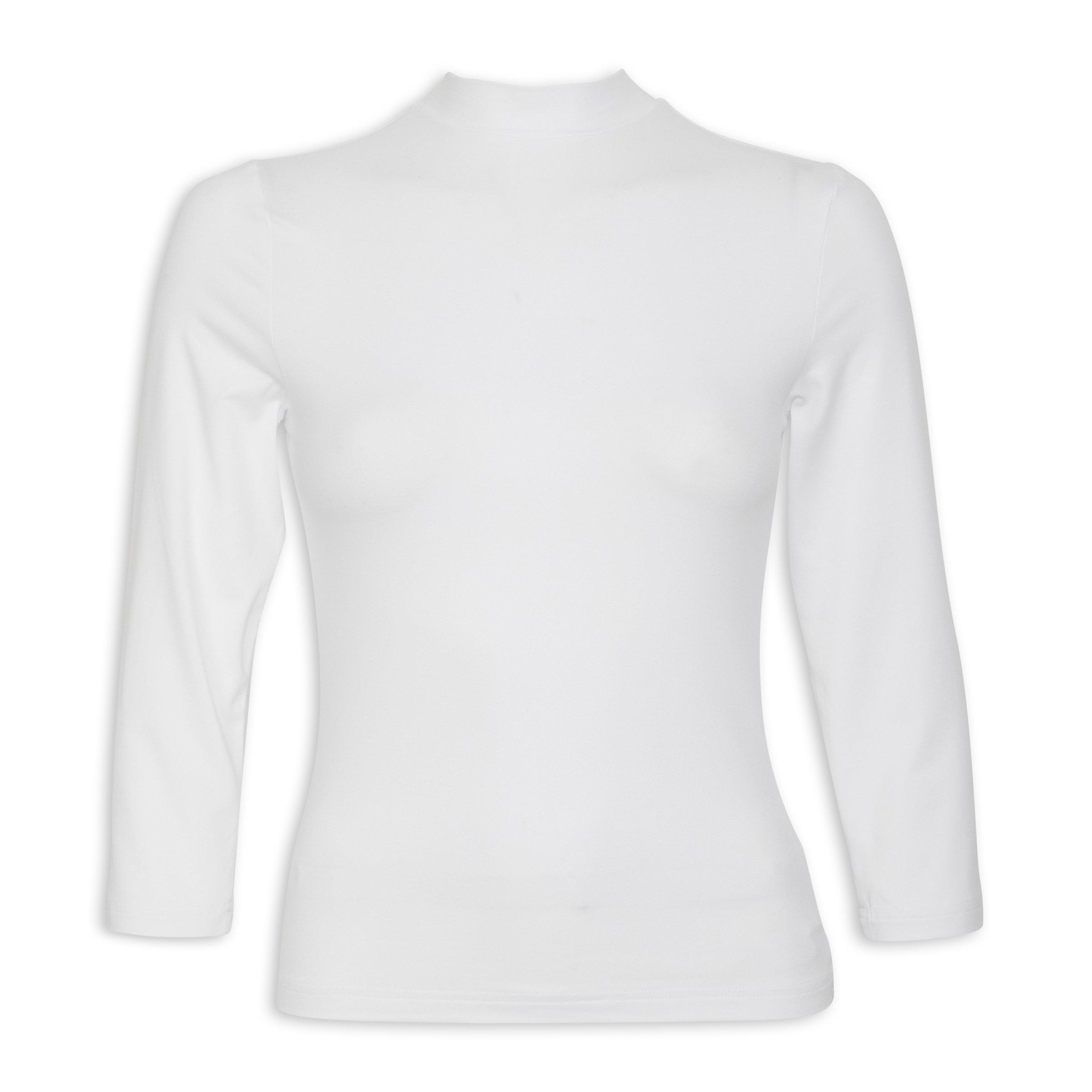 White Fitted Tee (3099577) Inwear