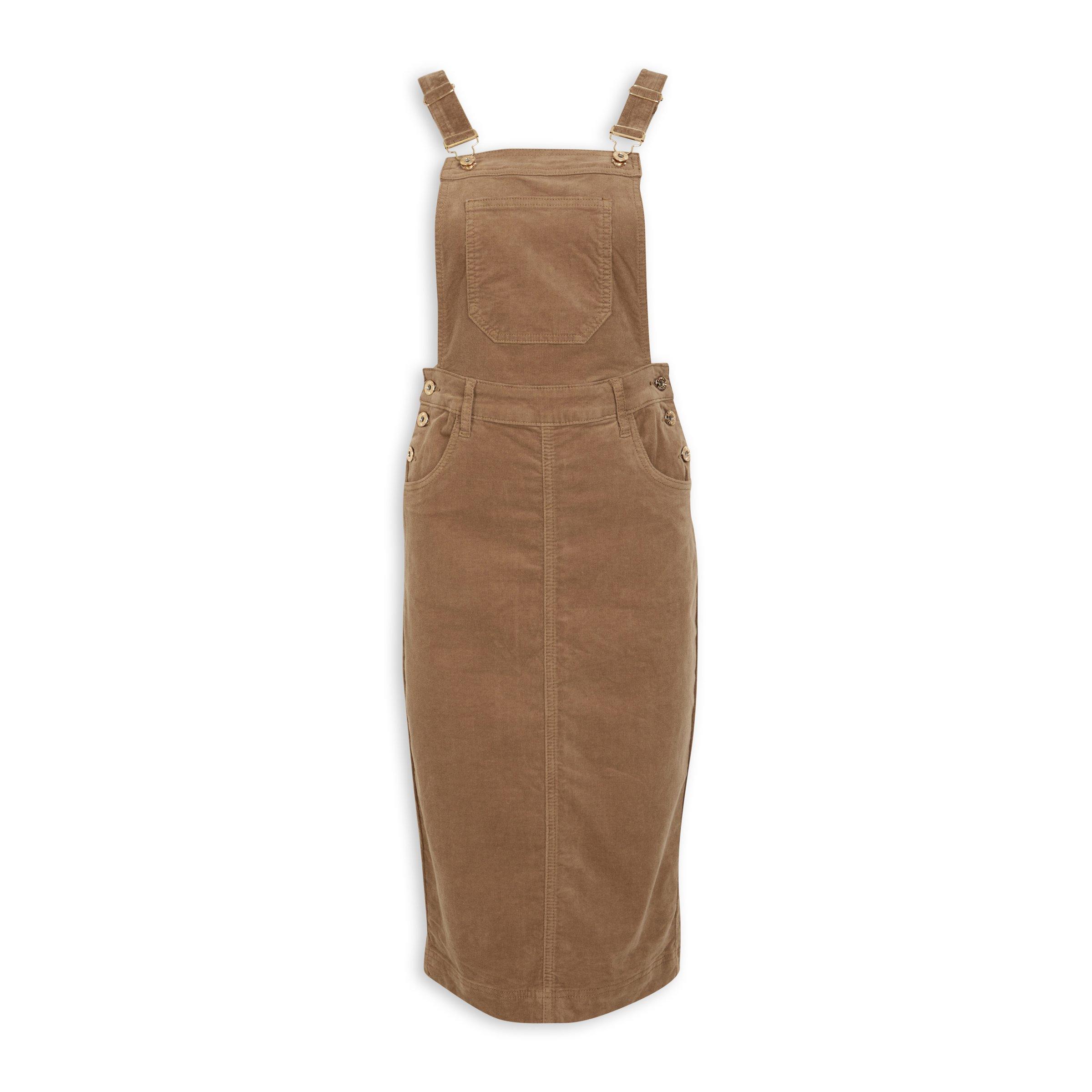 Tan pinafore clearance