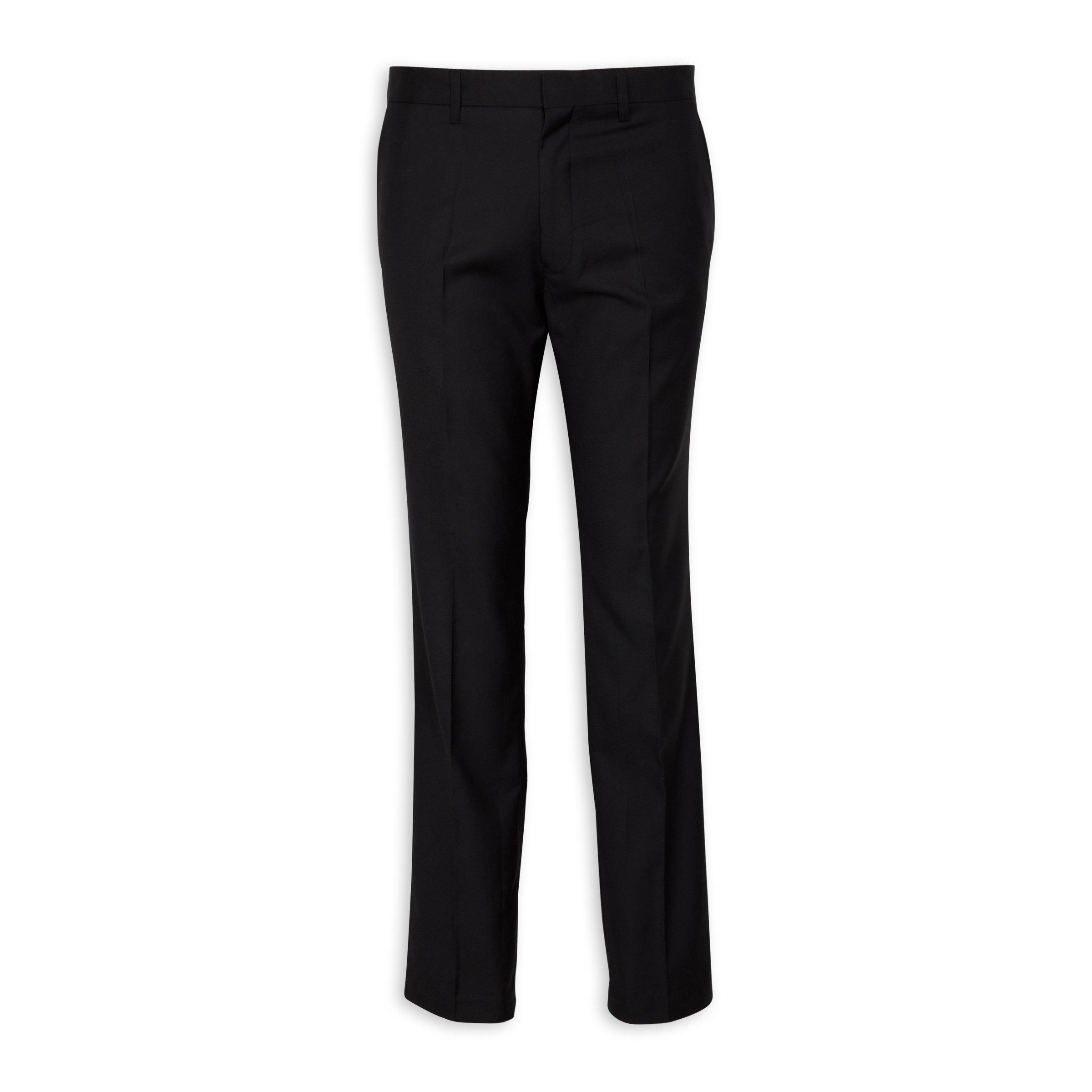 Black Straight Leg Trouser (3103030) Truworths Man