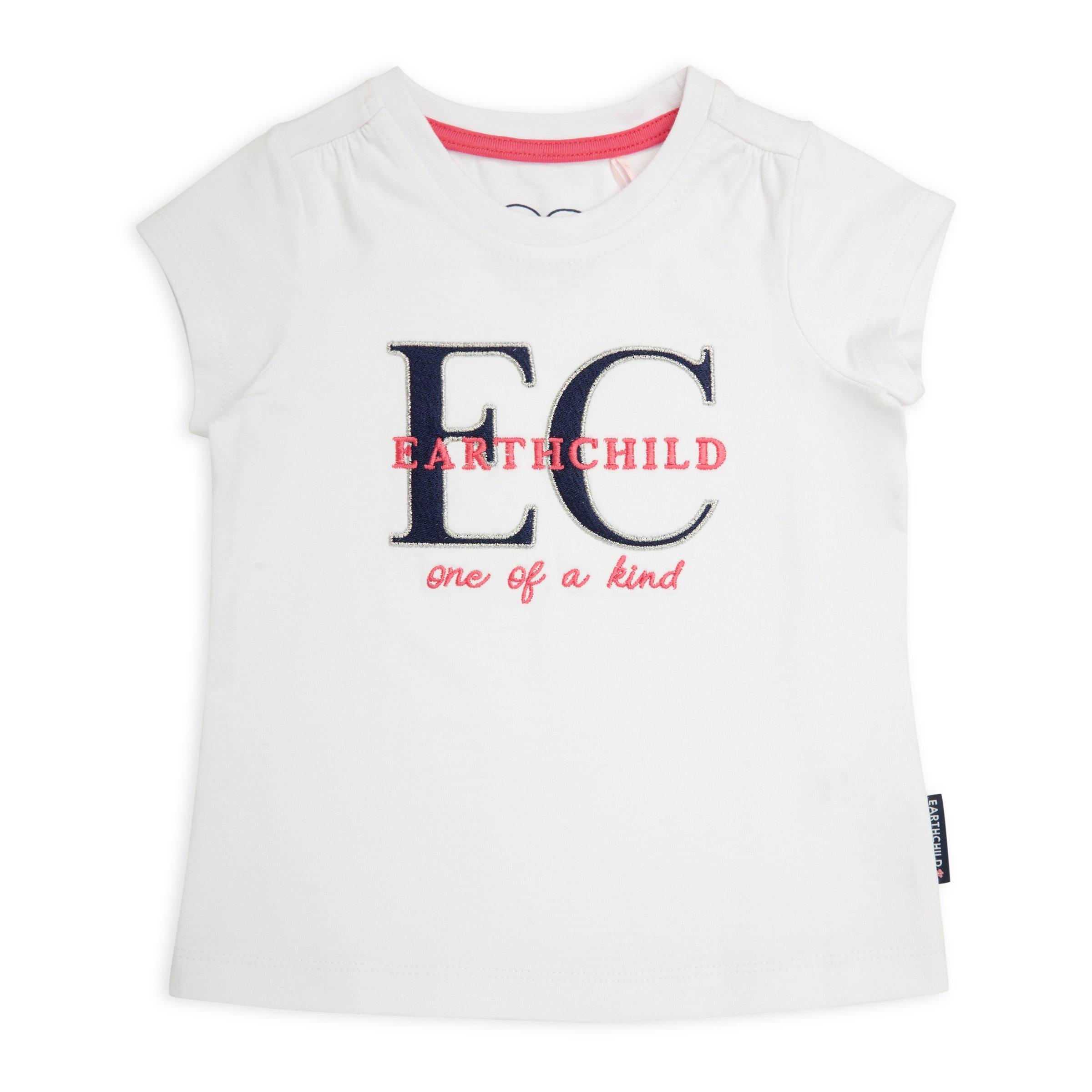 Baby Girl White Tshirt (3106289) Earthchild