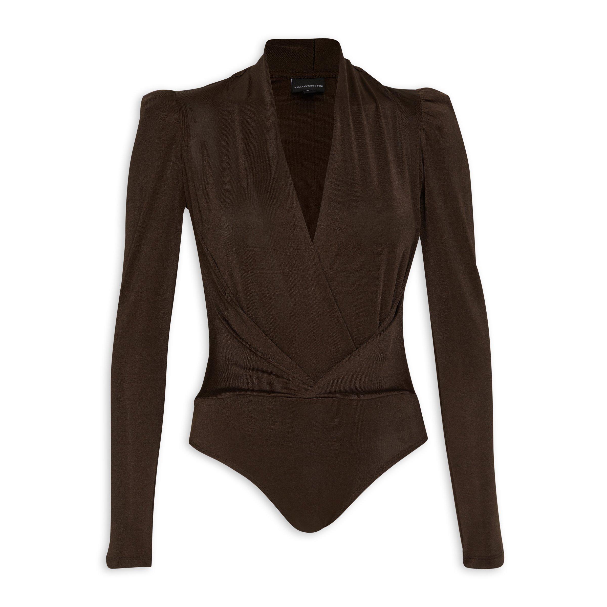 Long Sleeve Wrap Bodysuit