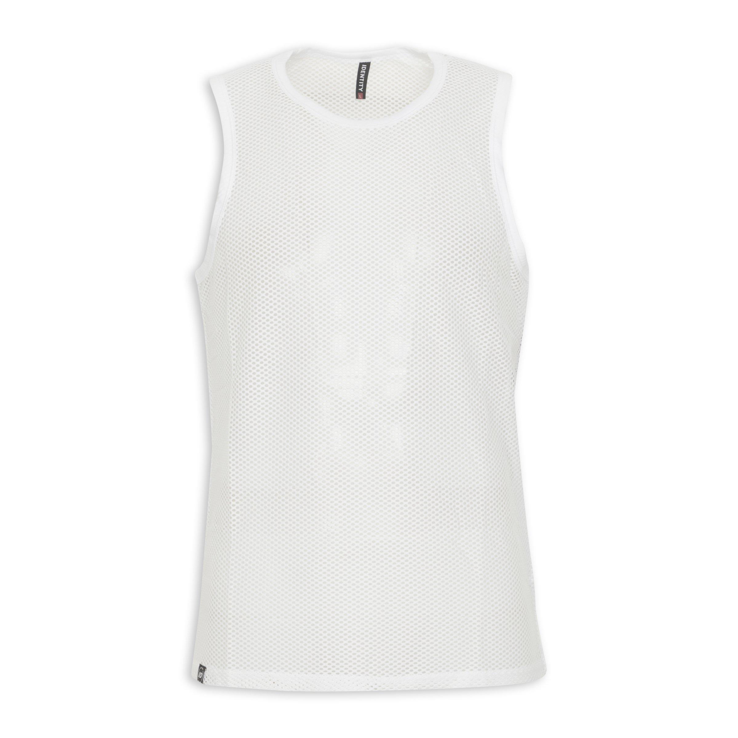efu EATHER SLEEVELESS TOP ホワイトF Daily Tank Top Ribbed White - Hvit | Djerf Avenue