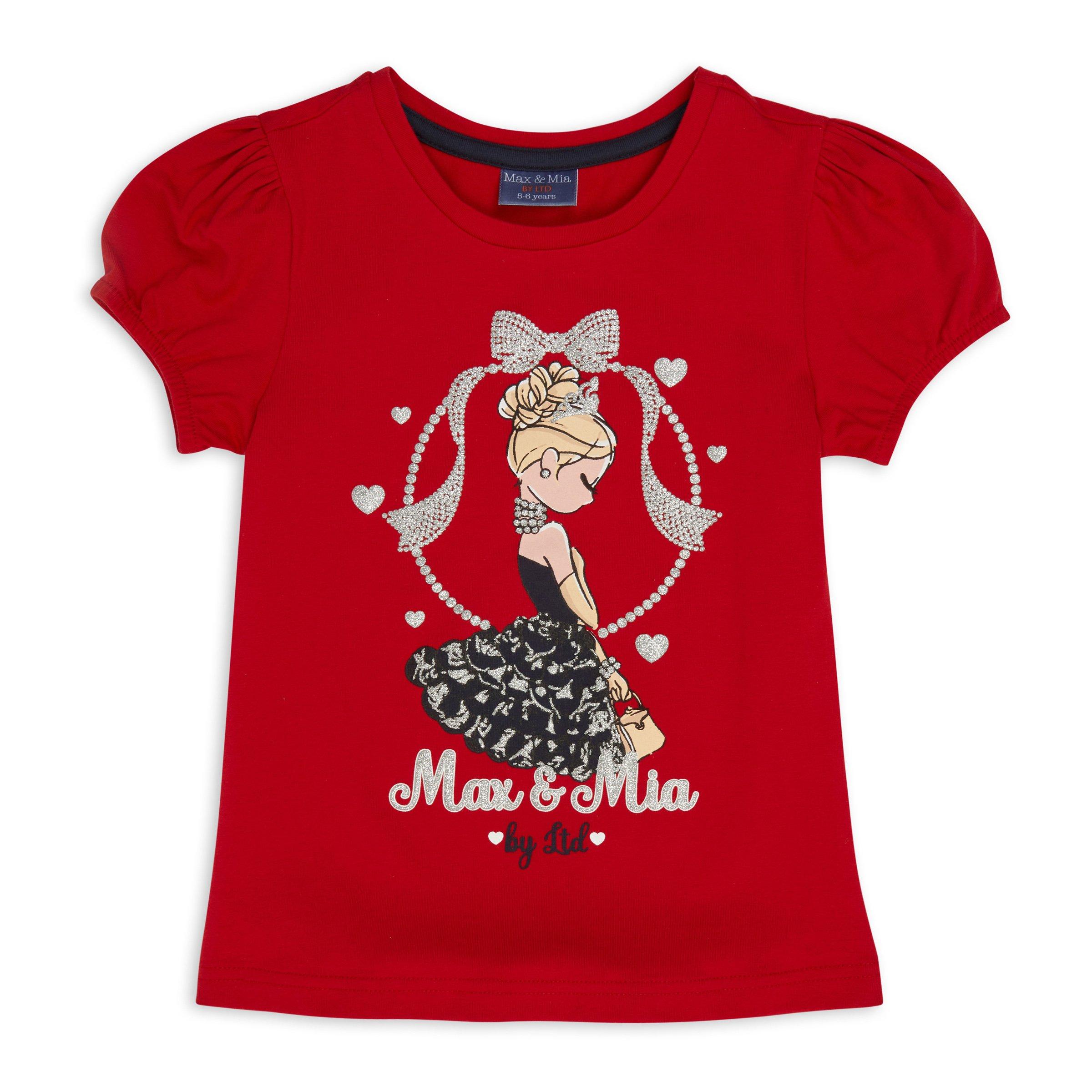 Kid Girl Red T shirt 3107345 Max Mia