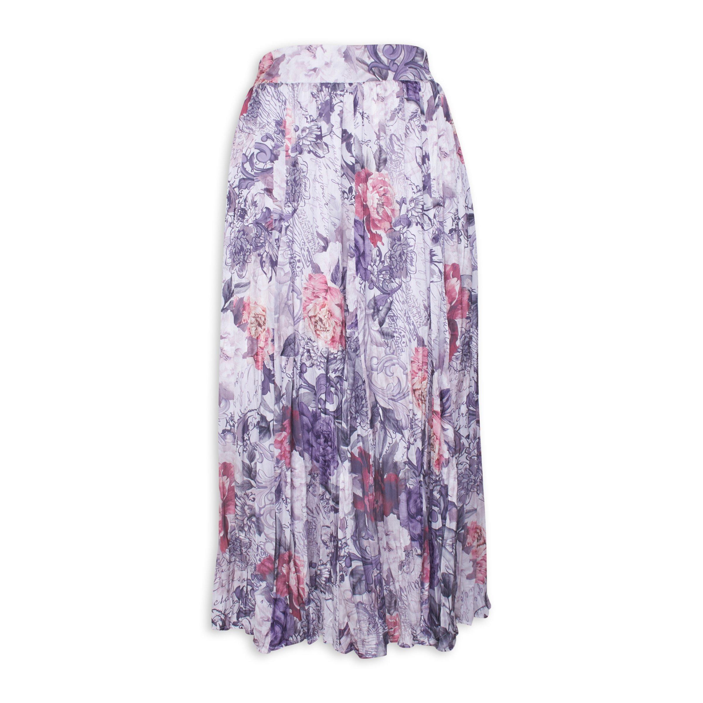 Floral Pleated Skirt (3107602) Truworths