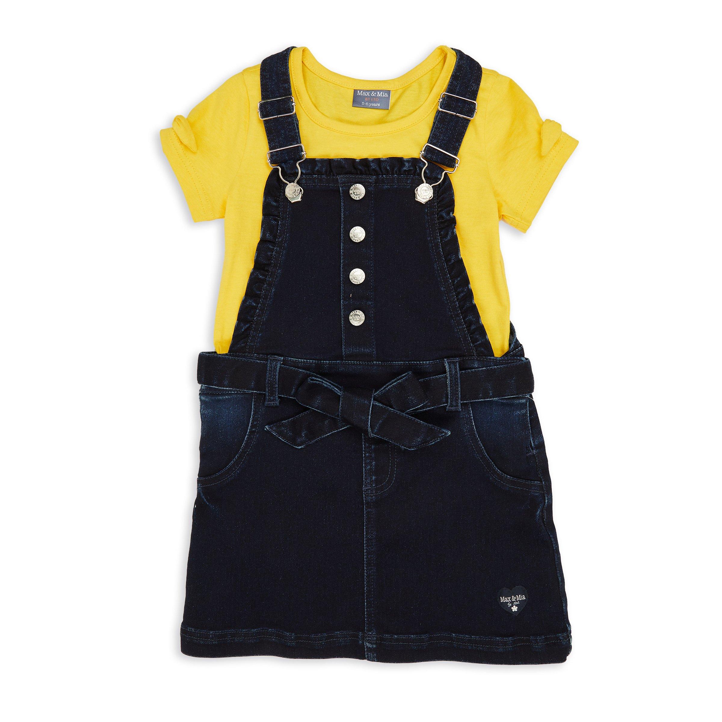 Dungaree dress in outlet max