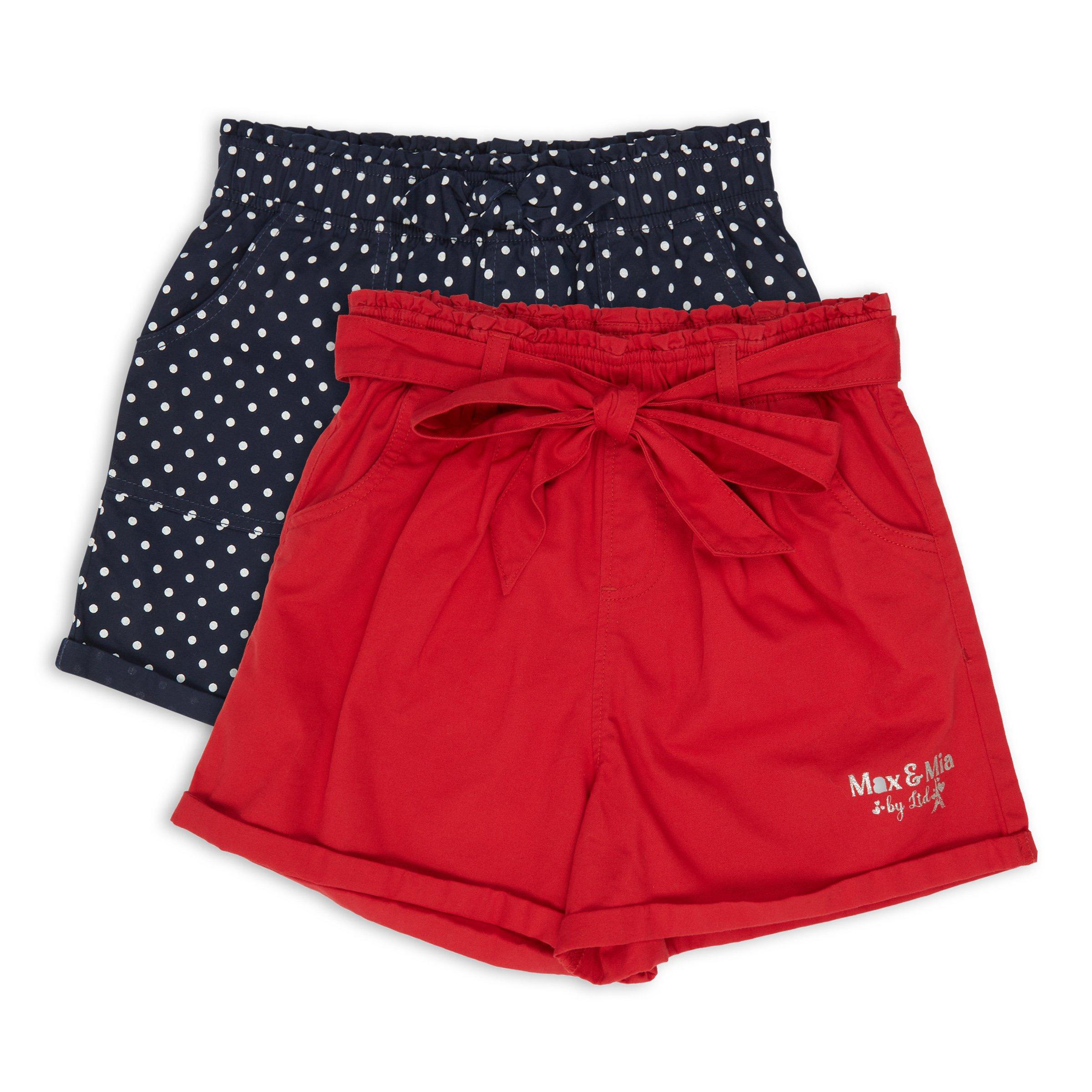 Girls clearance elastic shorts