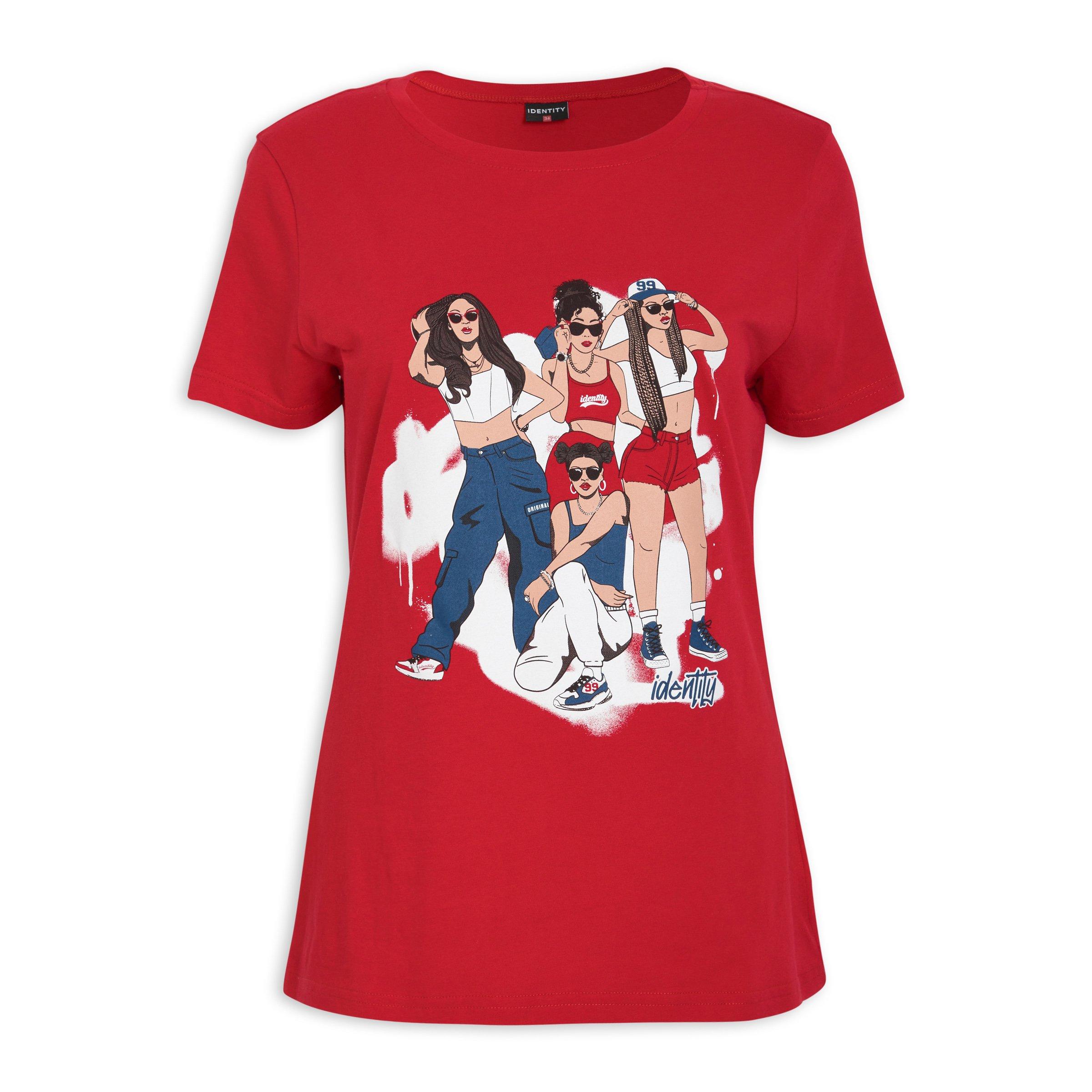 Red Graphic Tshirt (3108489) Identity