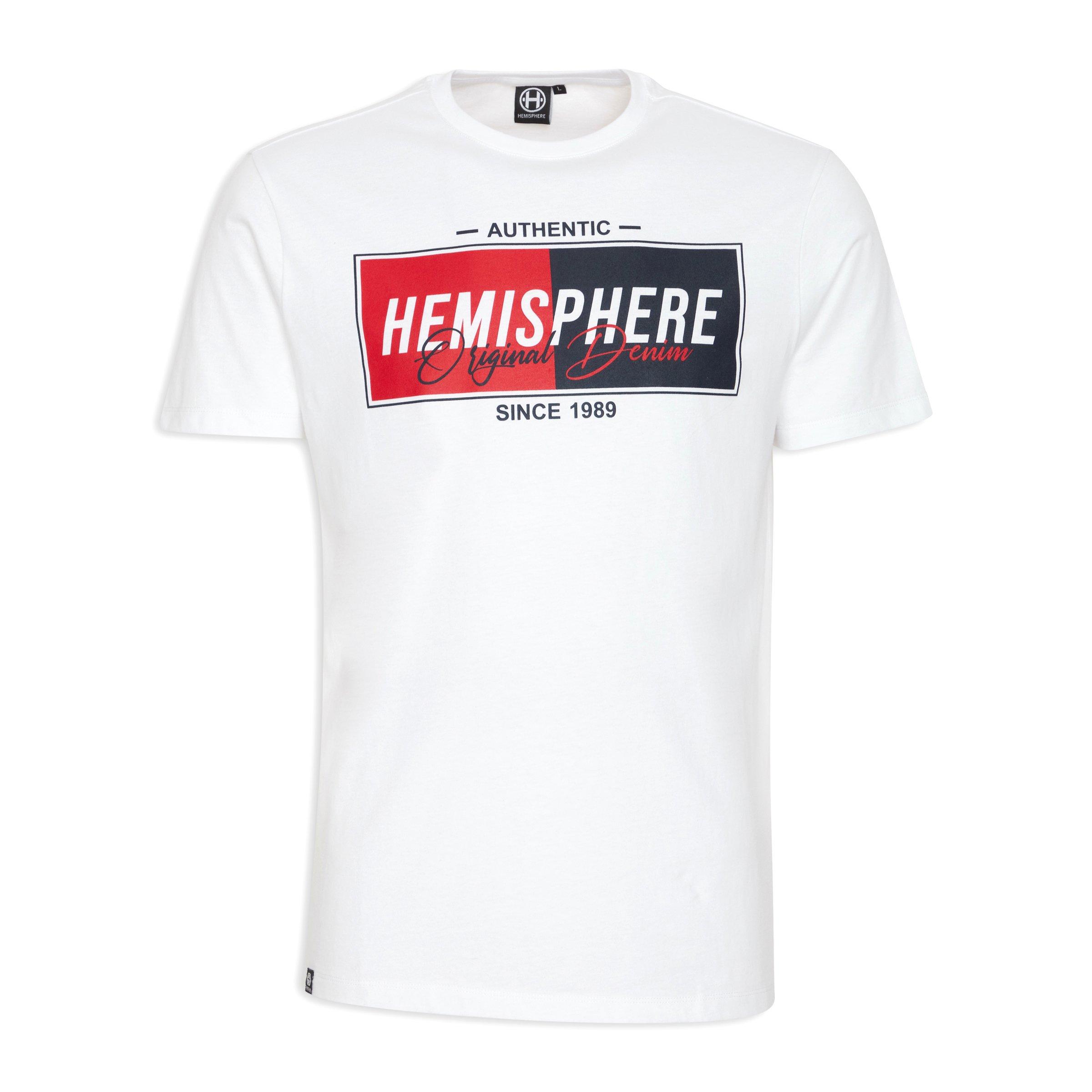 White Branded T-shirt