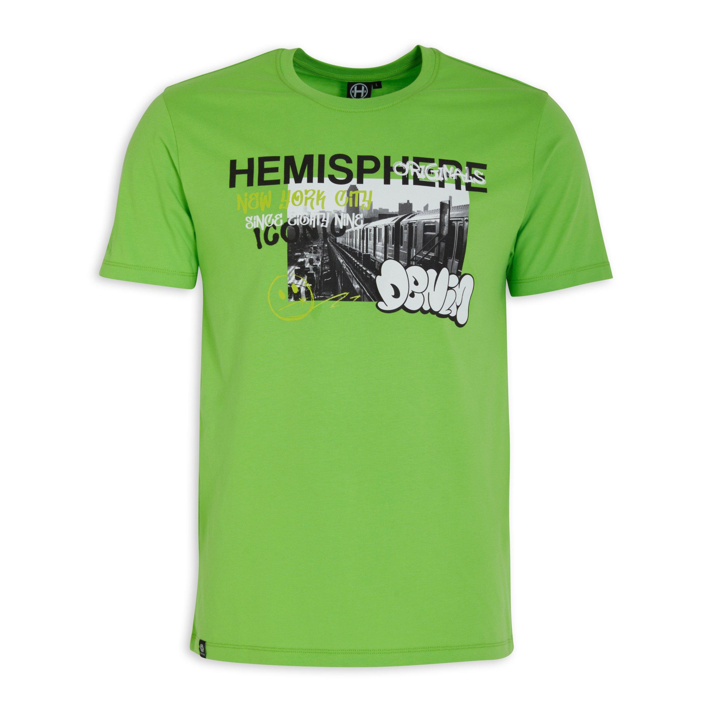 Green Branded T Shirt 3108529 Hemisphere