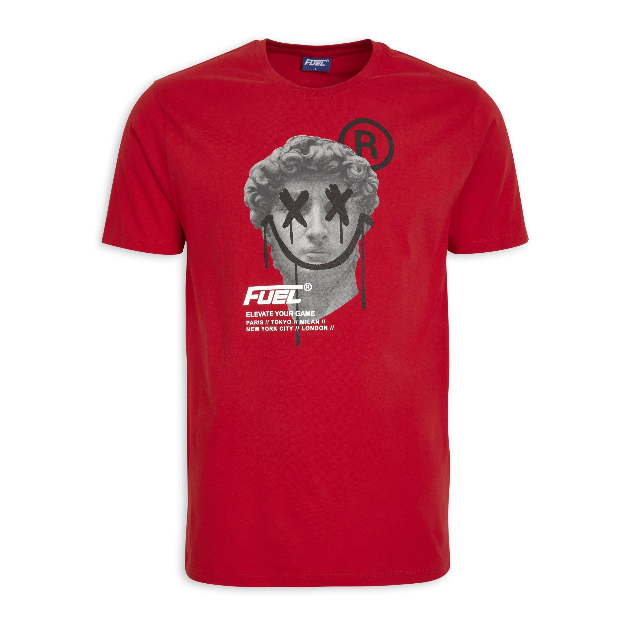Red Graphic Tshirt (3108793) Fuel