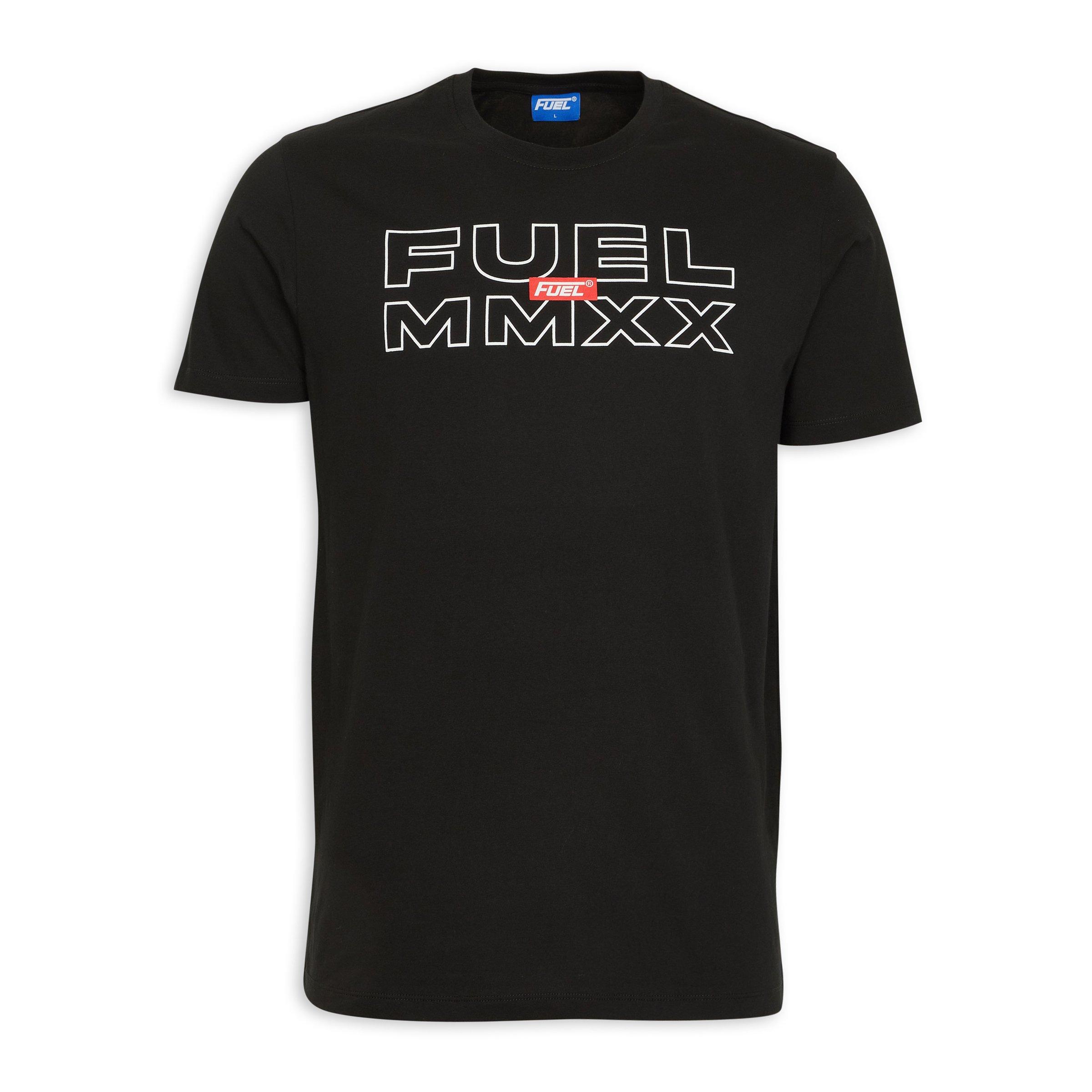 Black Branded T-shirt (3108962) | Fuel