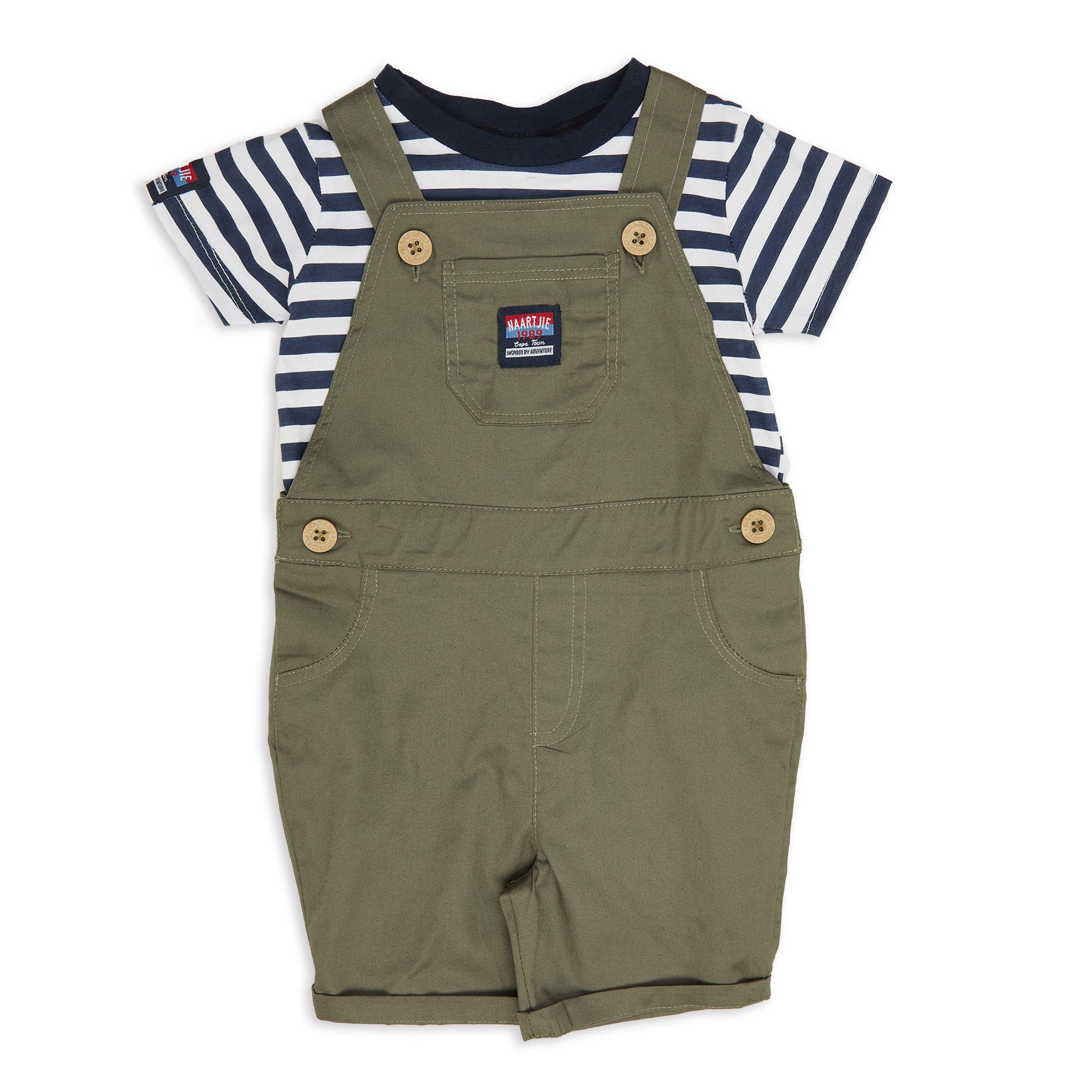 Baby Boy Dungaree & Tshirt Set (3109165) Naartjie