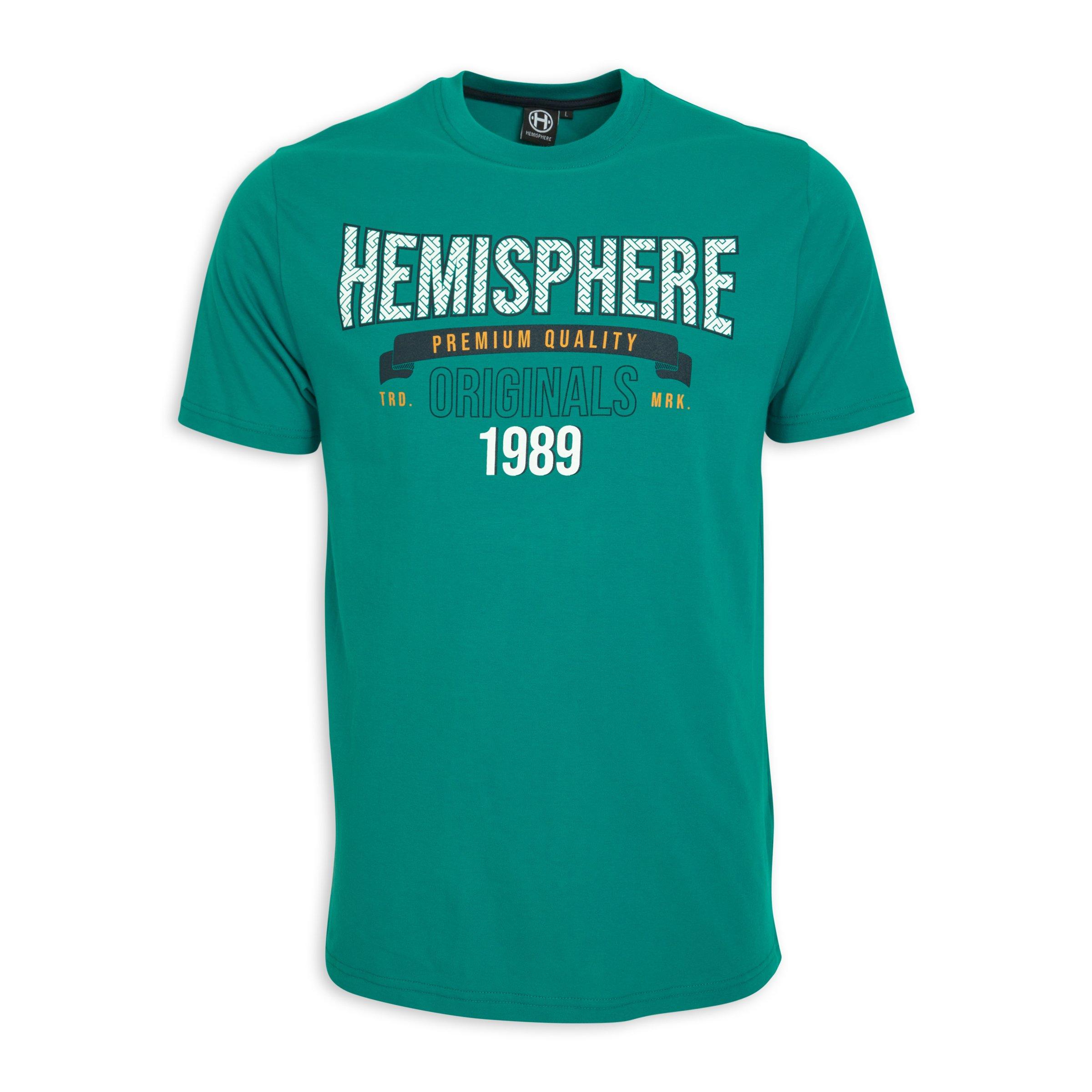 Seafoam Green Branded T Shirt 3109630 Hemisphere