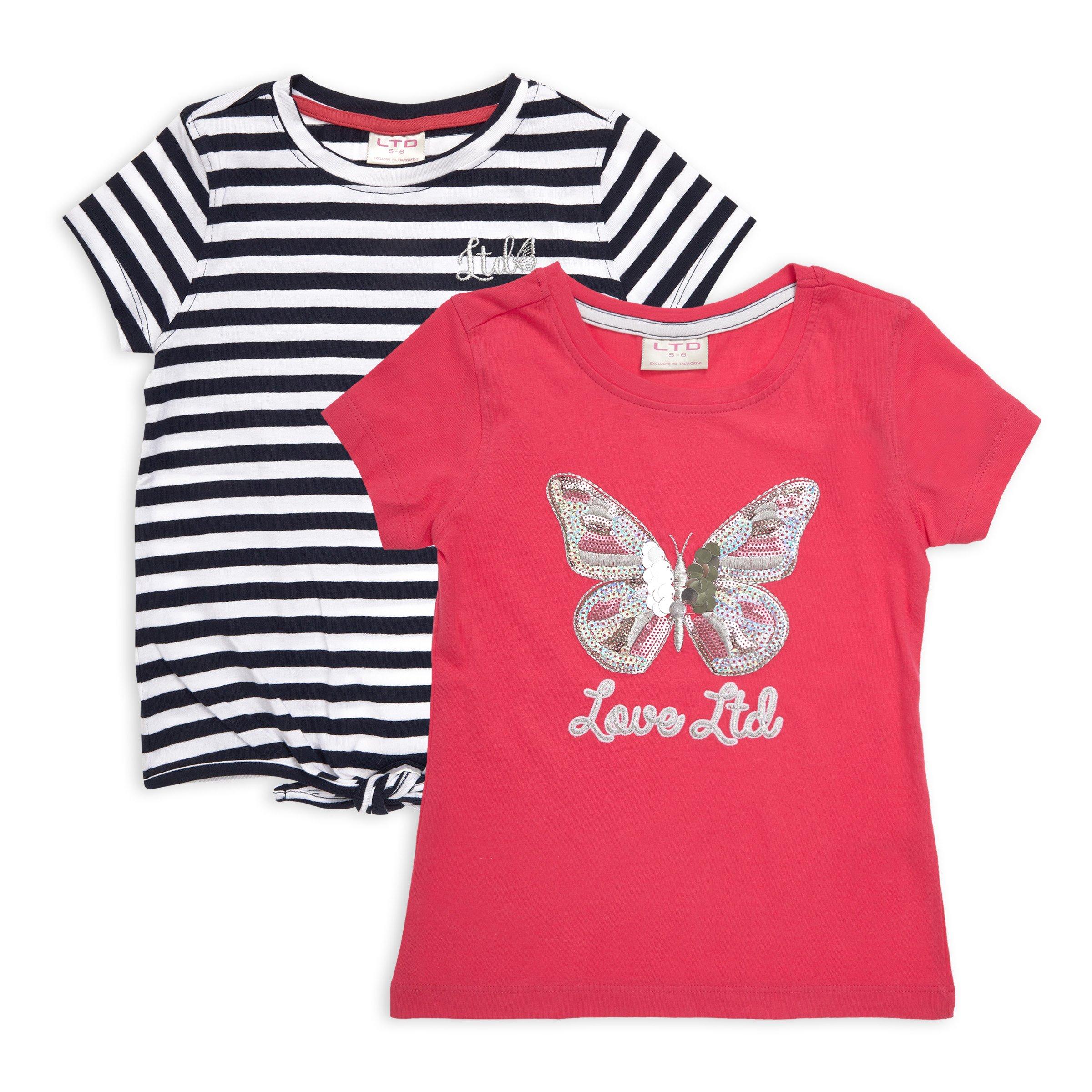 2pack Kid Girl Tshirts (3110040) LTD Kids