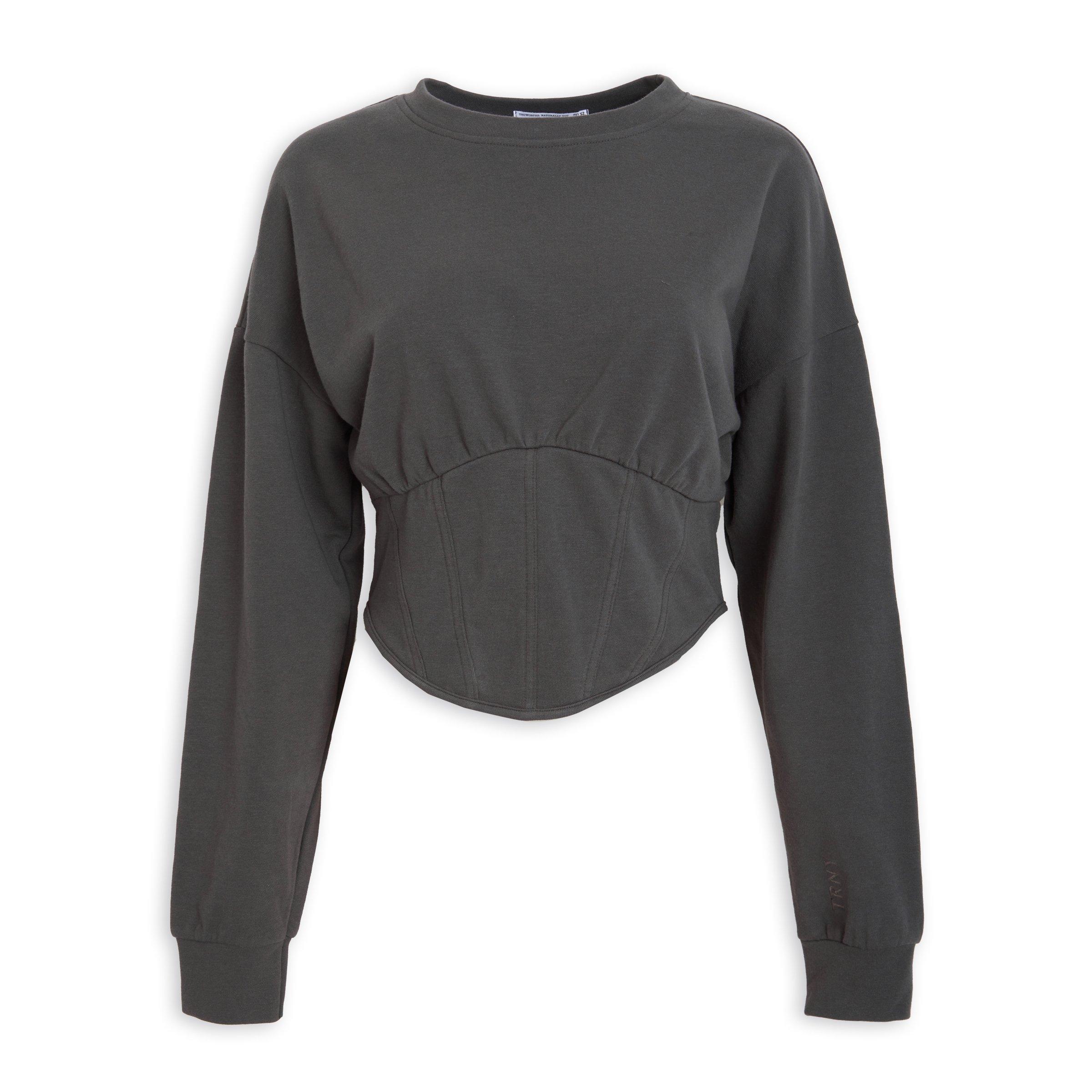 sweat top / GRAY
