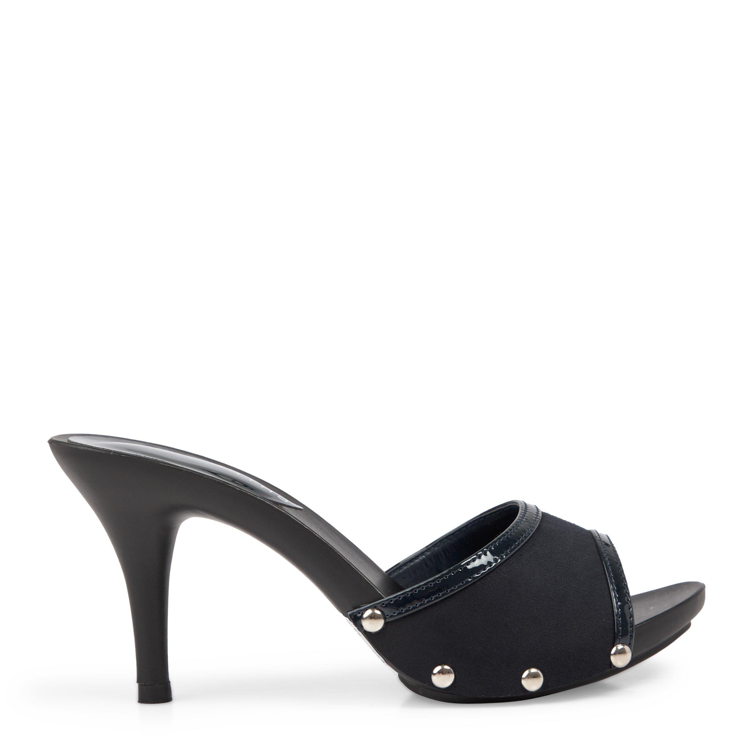 Navy Heeled Mule 3110581 Truworths