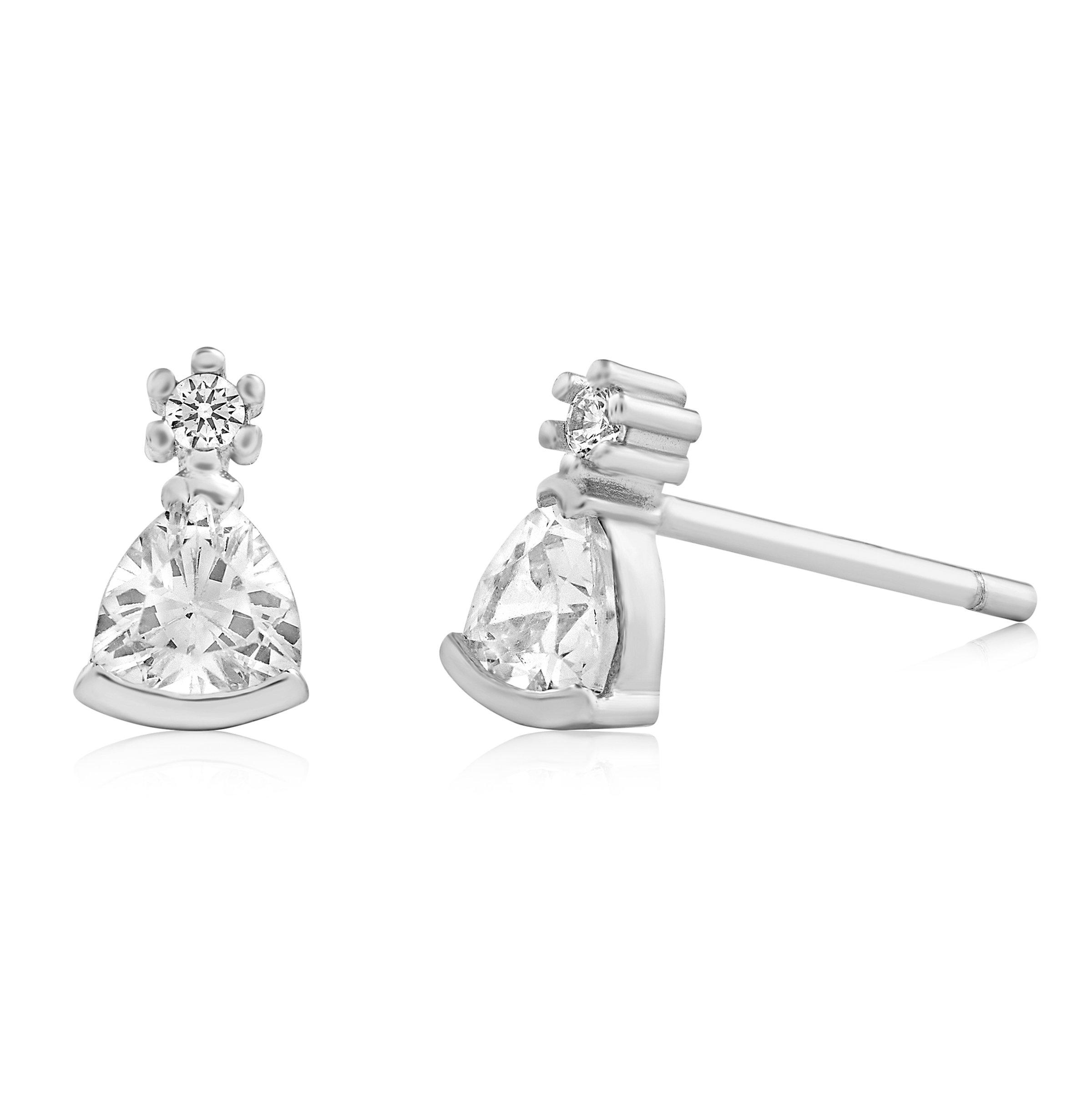 Sterling Silver Pear Stud Earrings (3110677) Truworths.co.za