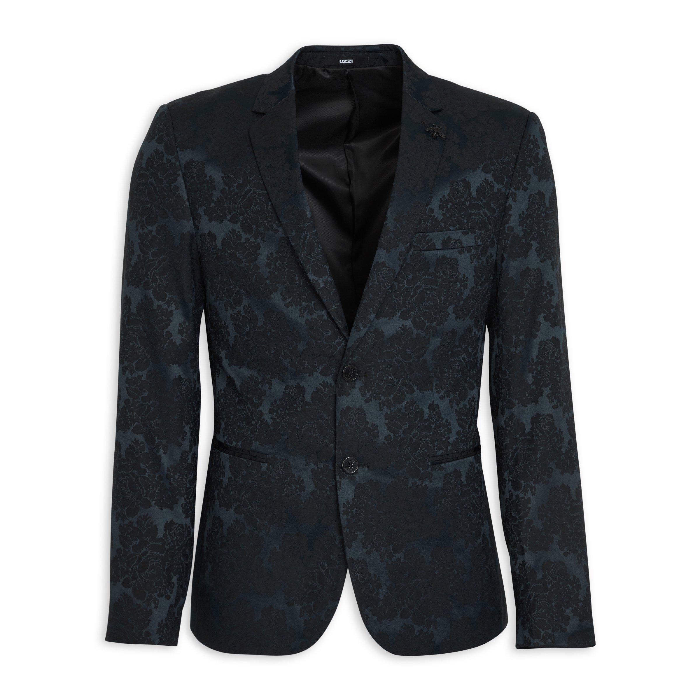 Black 2024 floral blazer