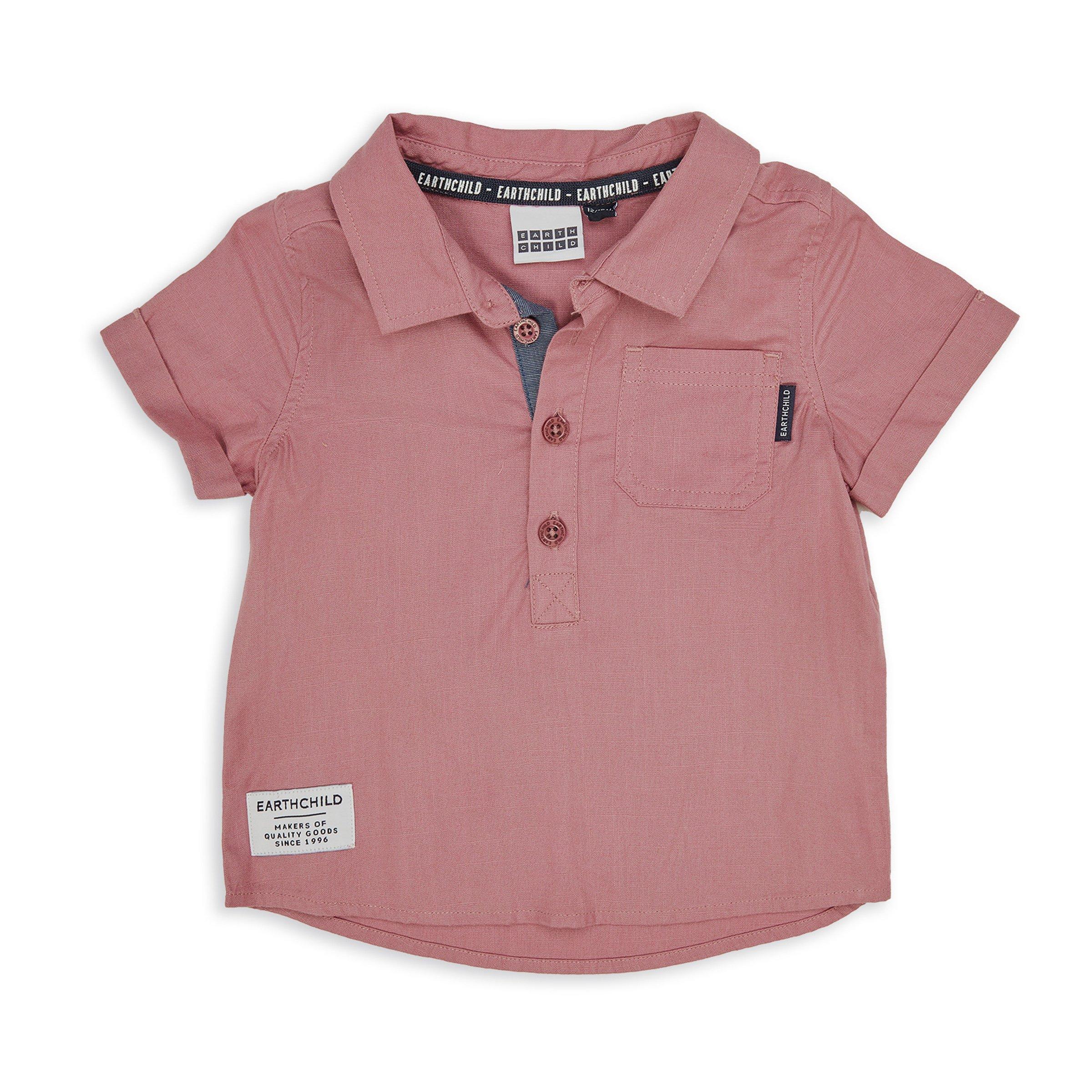 Baby Boy Pink Shirt (3111041) Earthchild