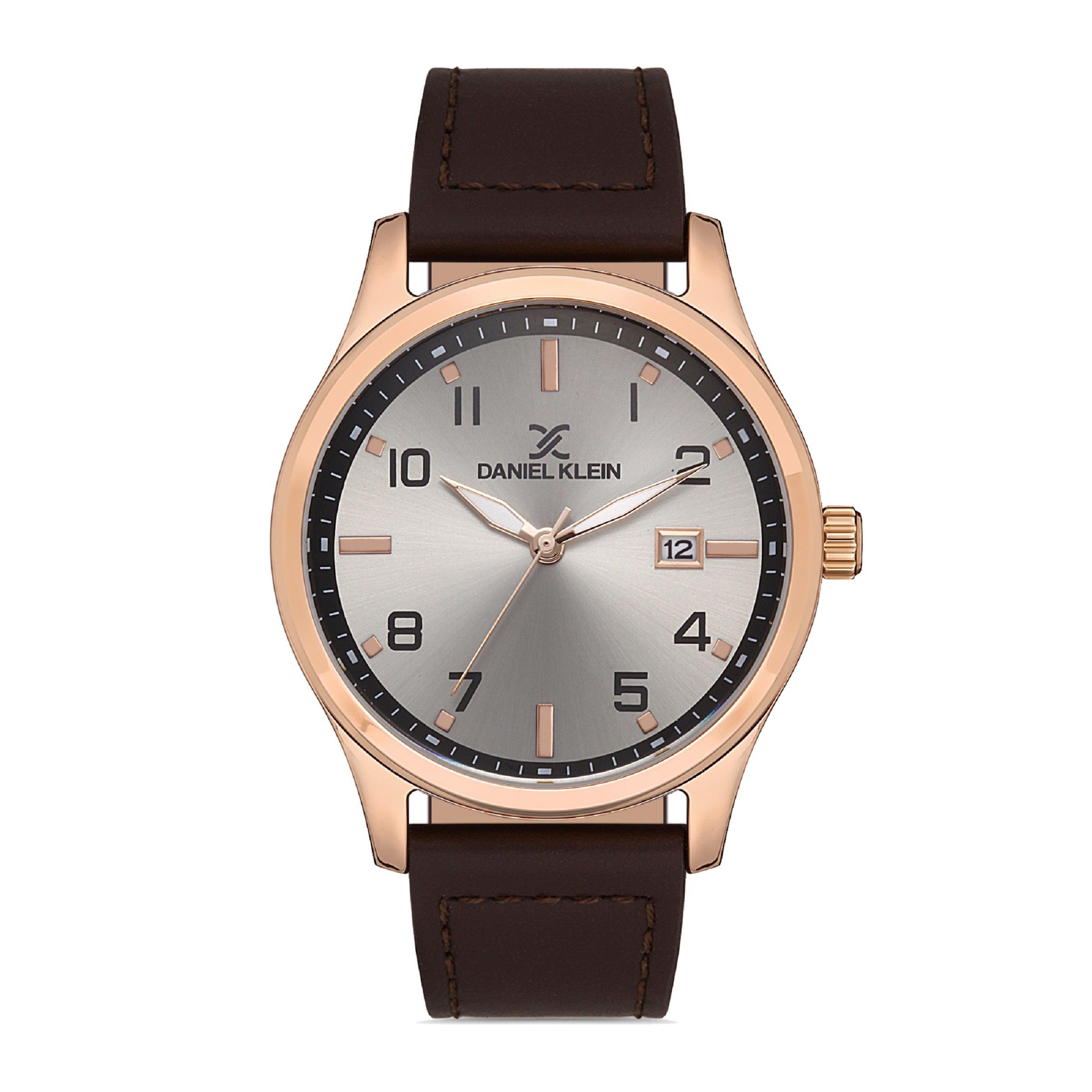Rose Gold Brown Leather Watch (3111355) Daniel Klein