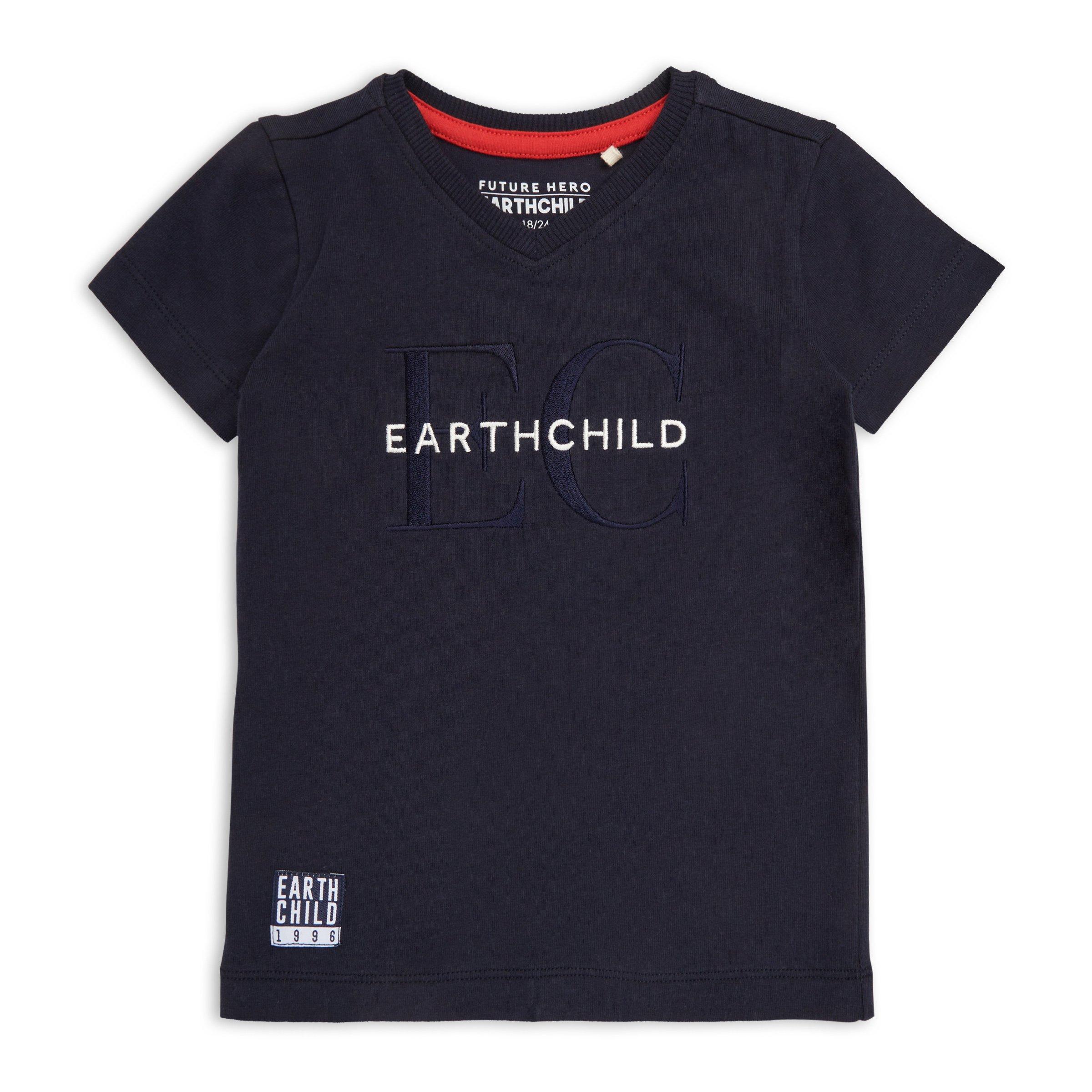 Baby Boy Navy Fitted Tshirt (3111862) Earthchild