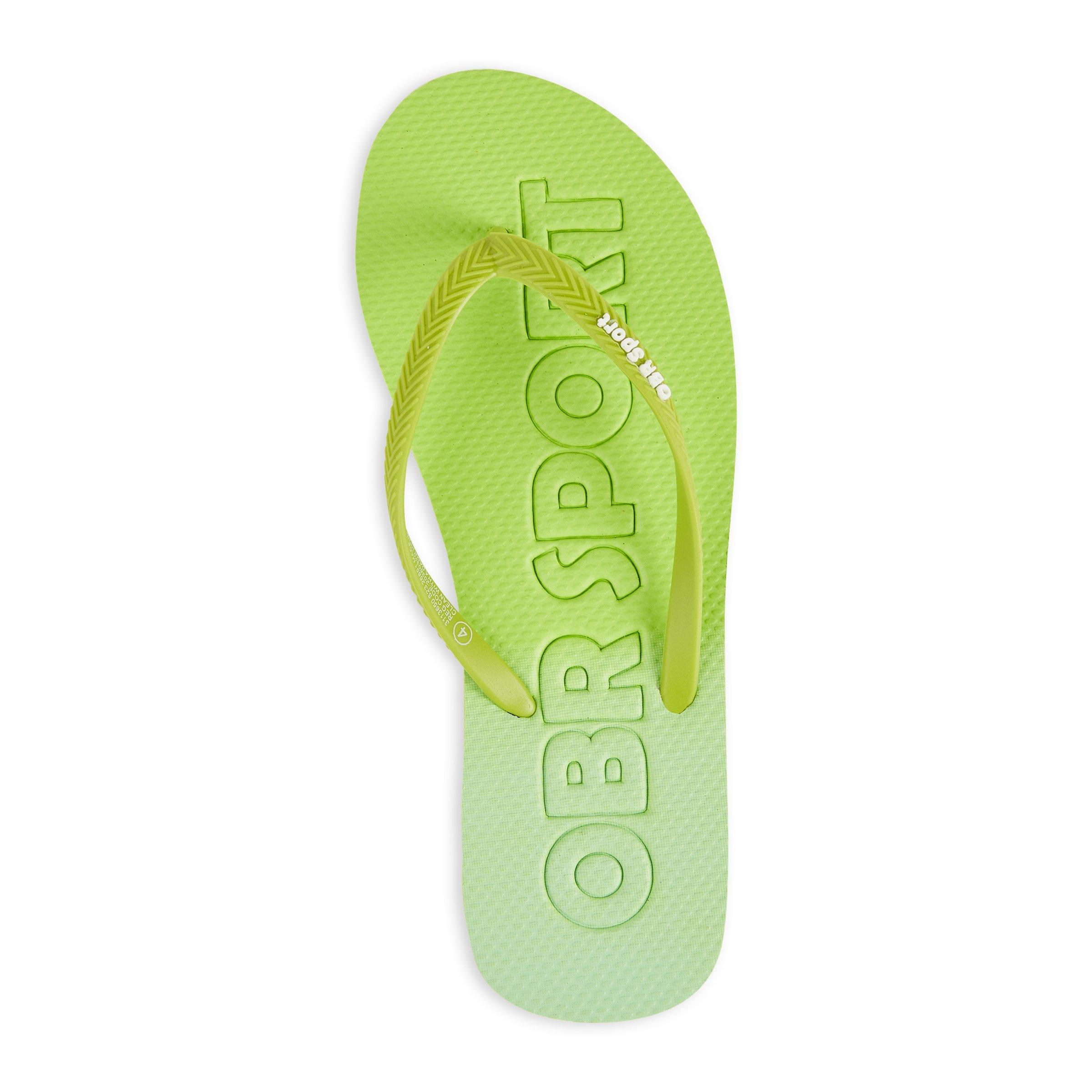 Lime Green Flip Flops (3113650) OUTBACK RED Sport
