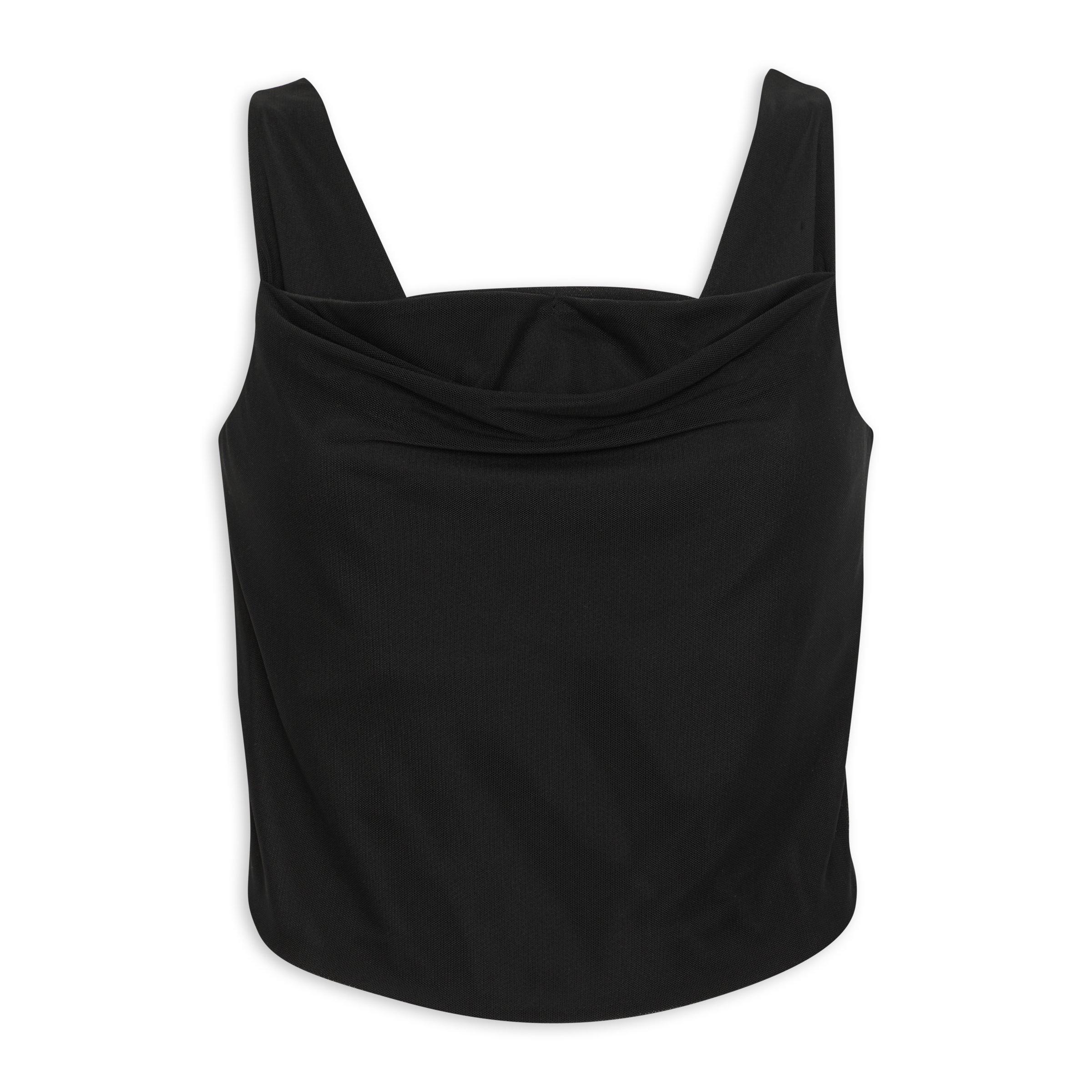 Black Corset Top (3113687) | Truworths