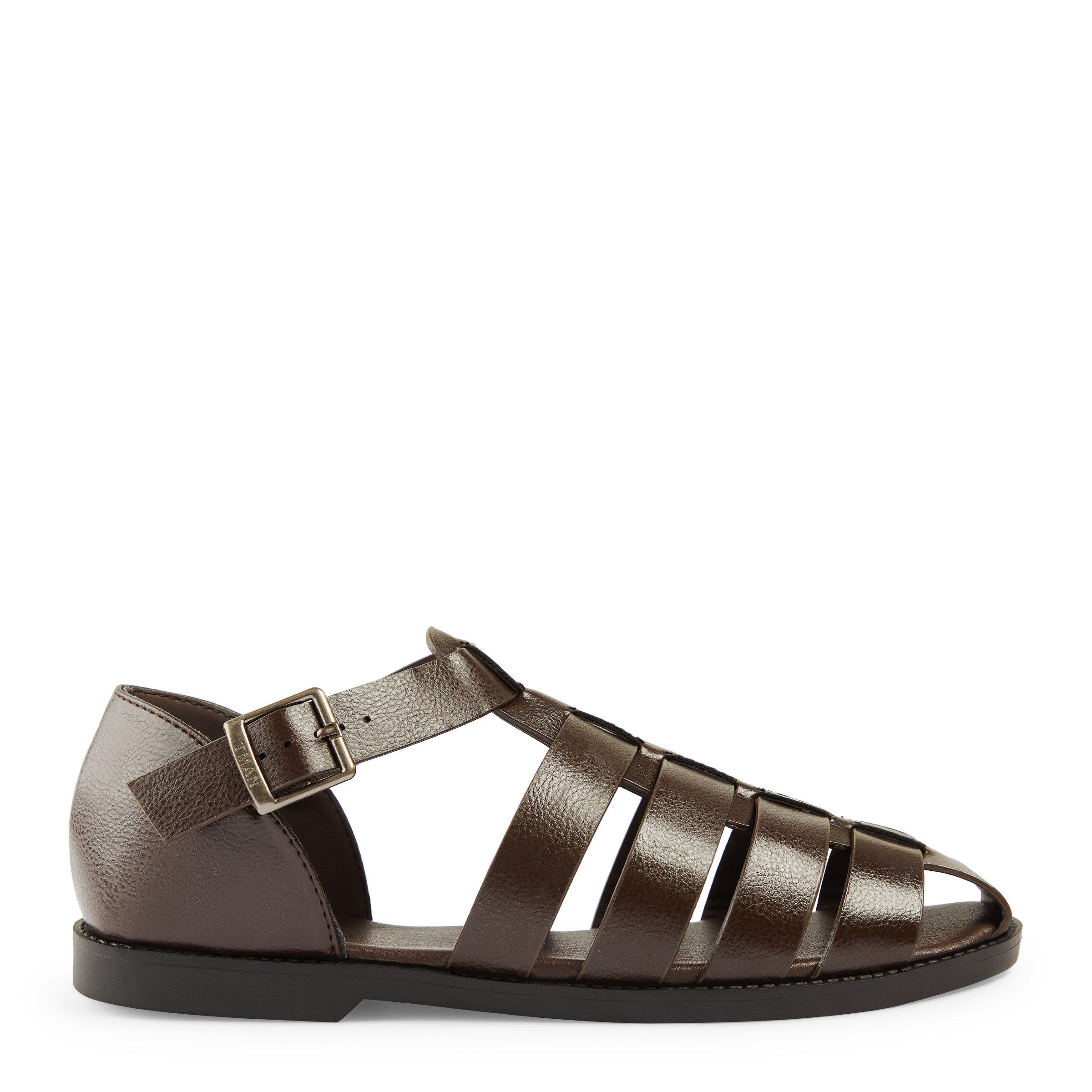 Brown Fisherman Sandals