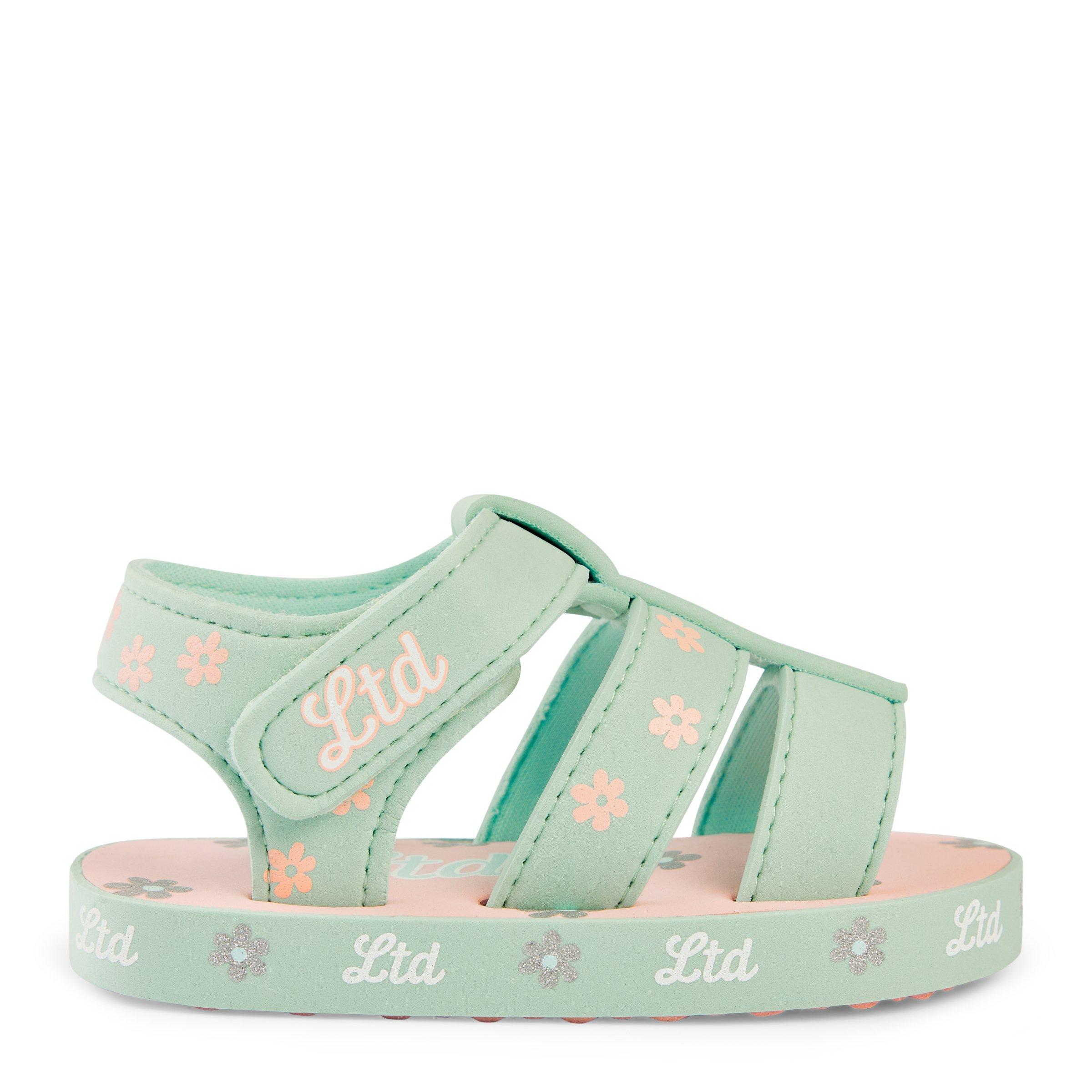 Baby Girl Colourblocked Sandals