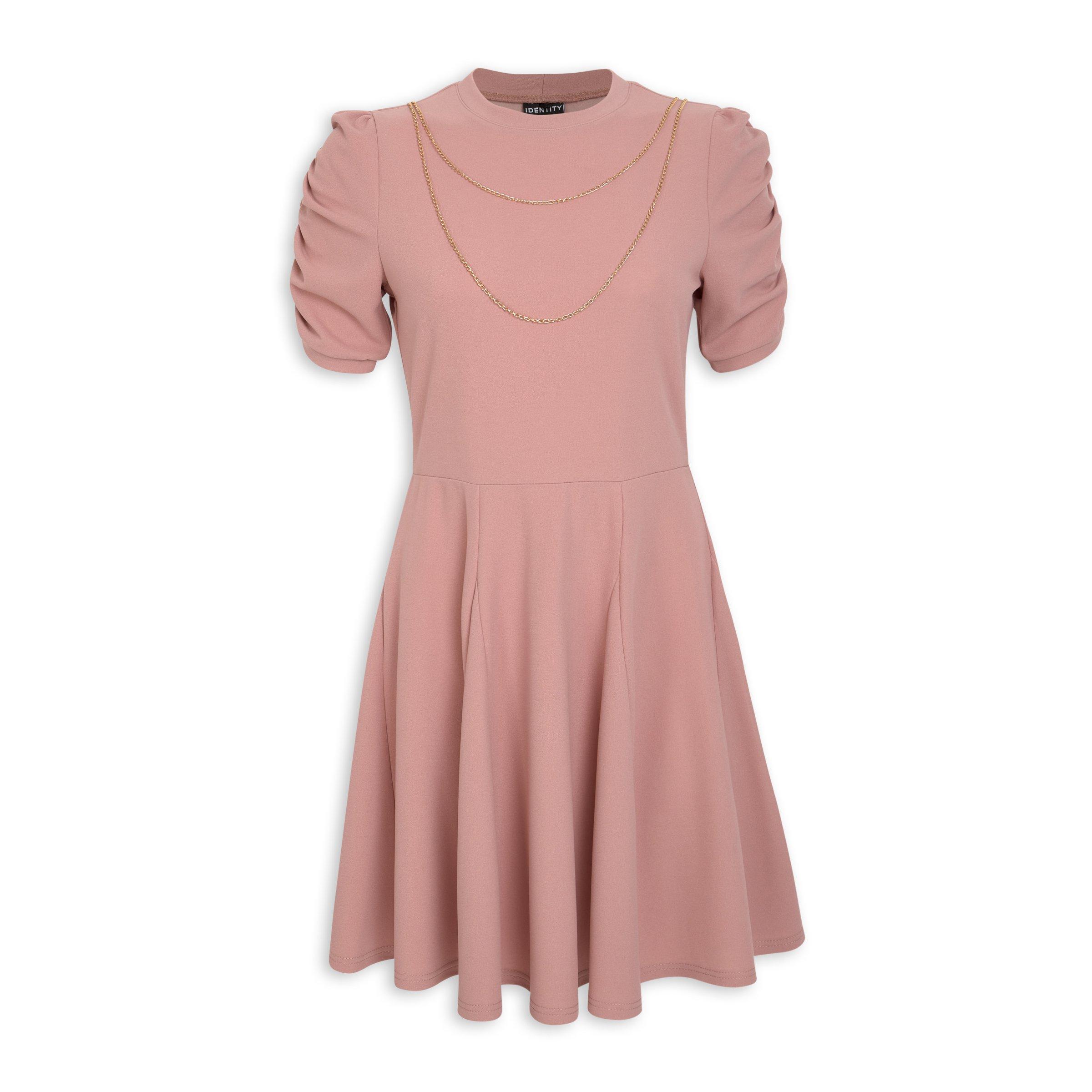Pink Ruby Adored Flare Sleeve Dress
