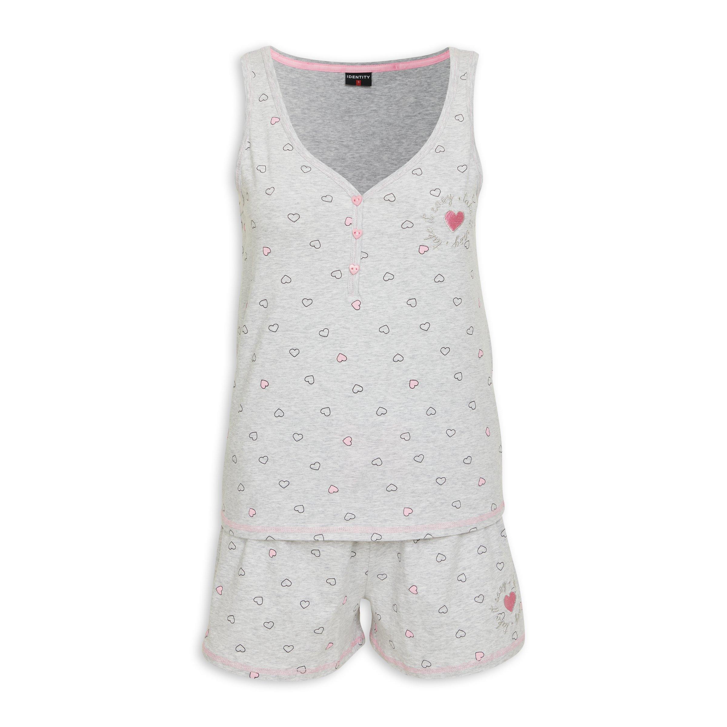 Grey Pyjama Set (3115982) | Identity