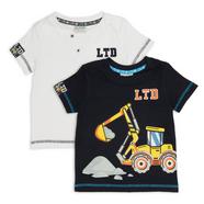 2 pack Baby Boy T shirts 3116060 LTD Kids
