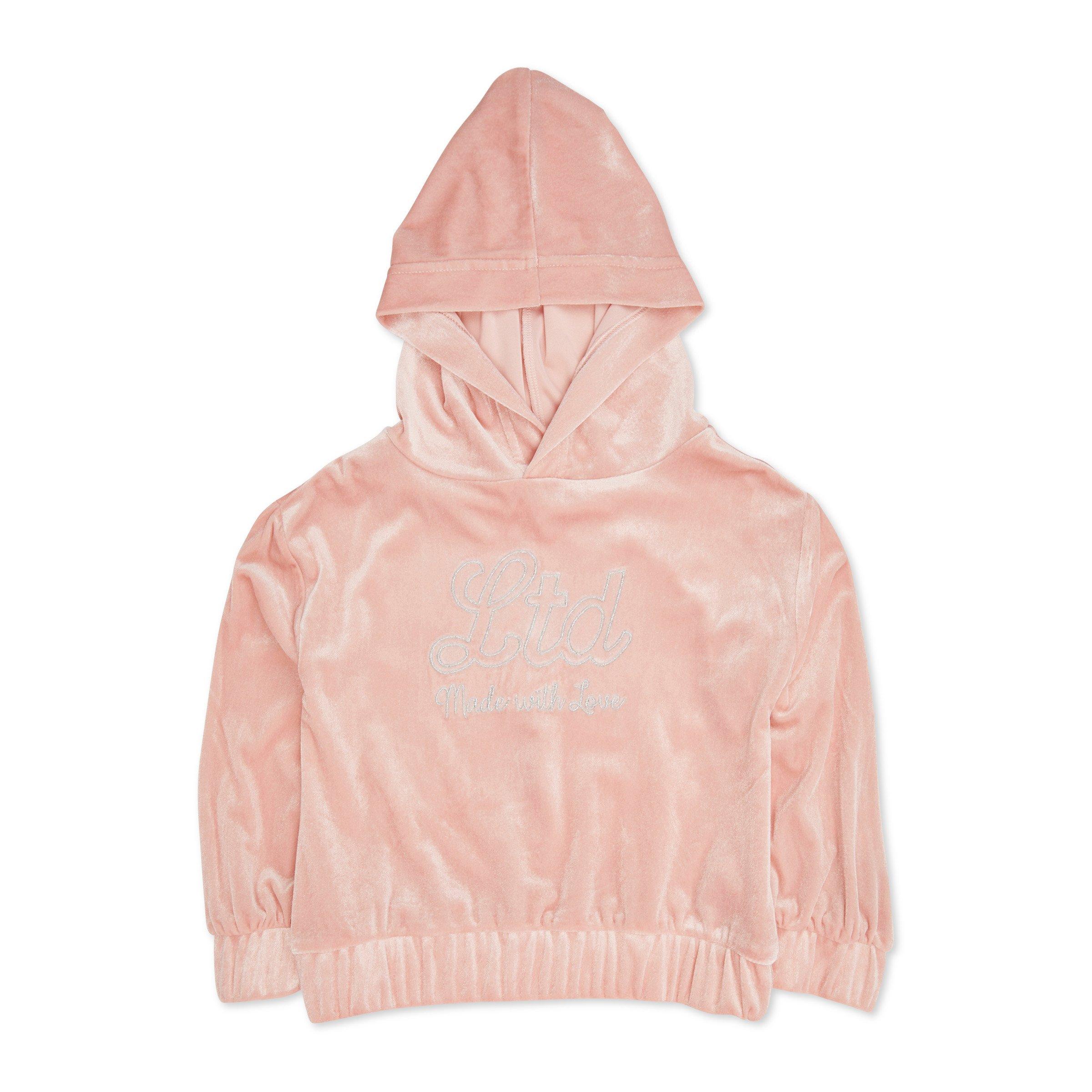 New look pink on sale hoodie