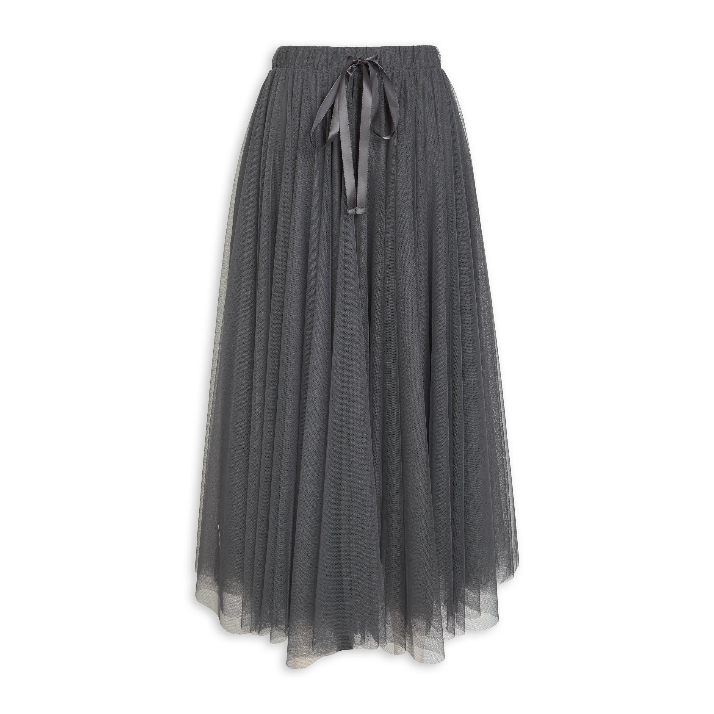 Charcoal Aline Skirt (3116646) Truworths