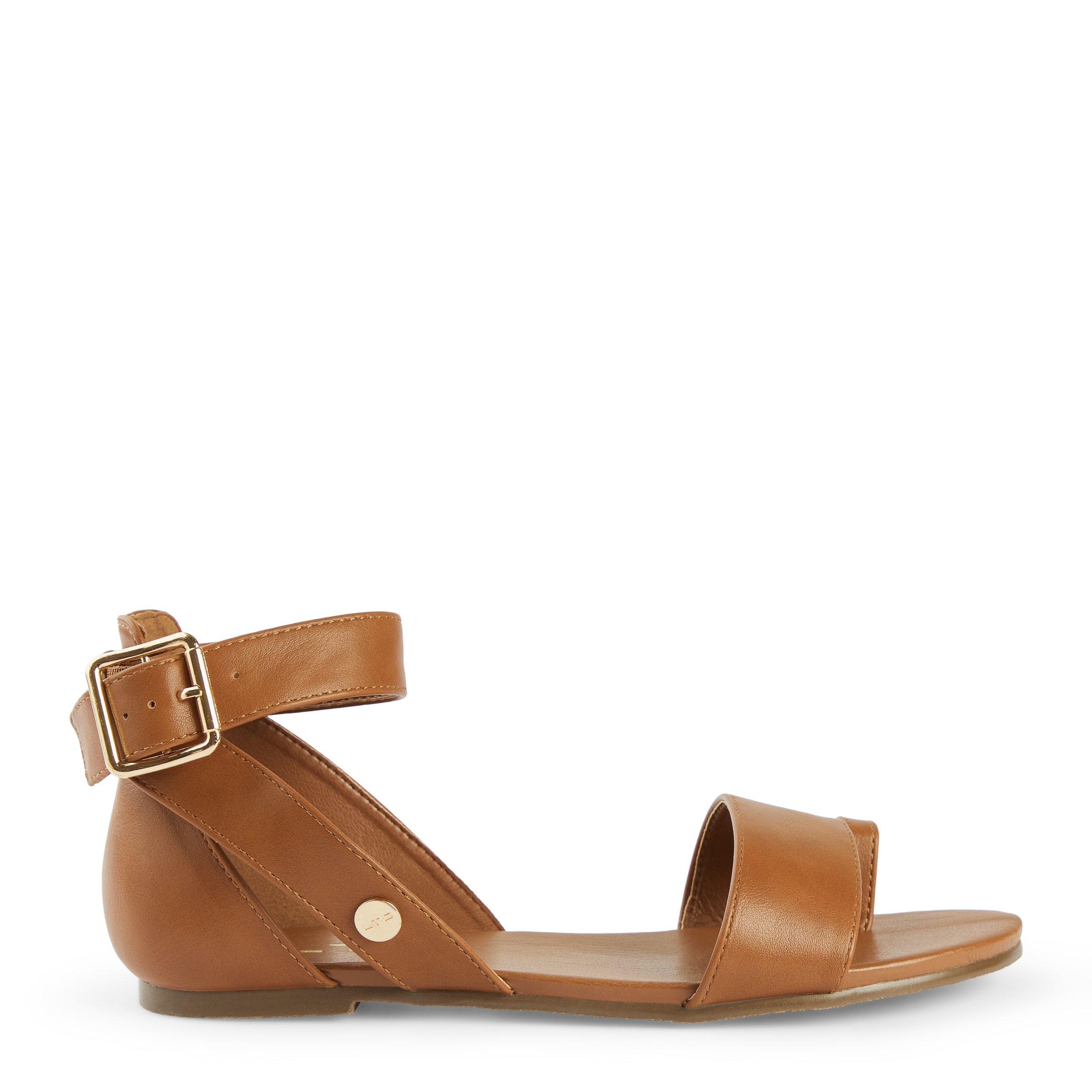 Tan on sale wrap sandals