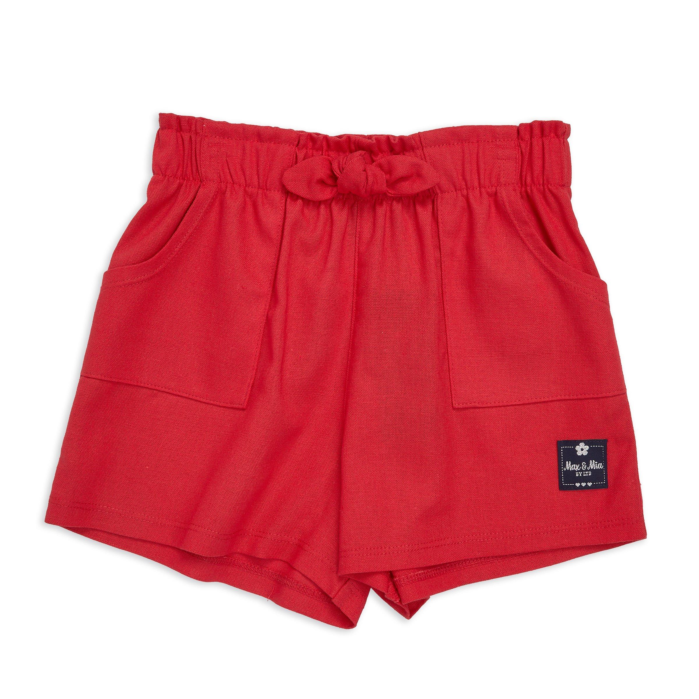 Kid Girl Red Shorts