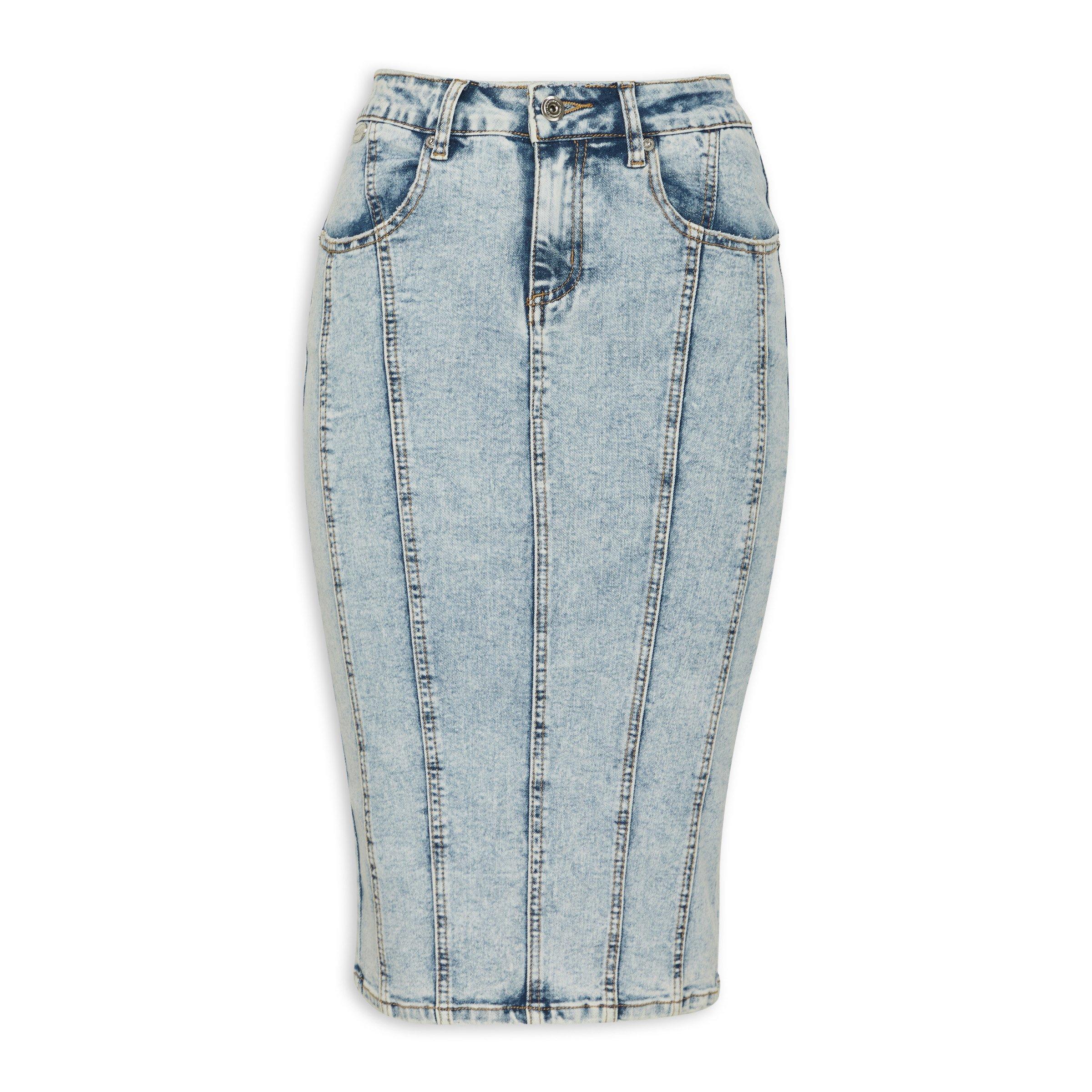 Indiana Denim Skirt - Lt. Denim